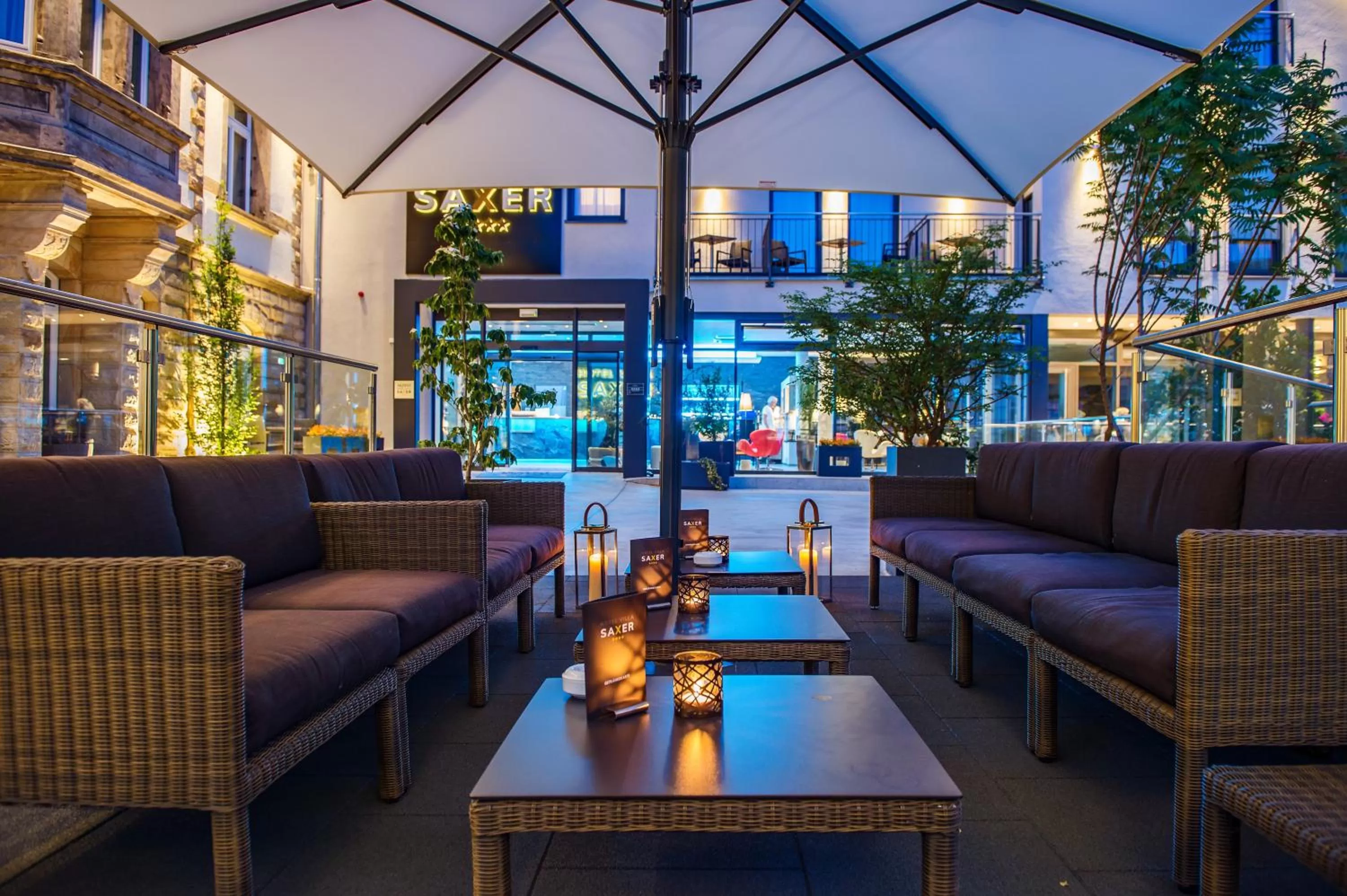 Lounge or bar in AKZENT Hotel Villa Saxer