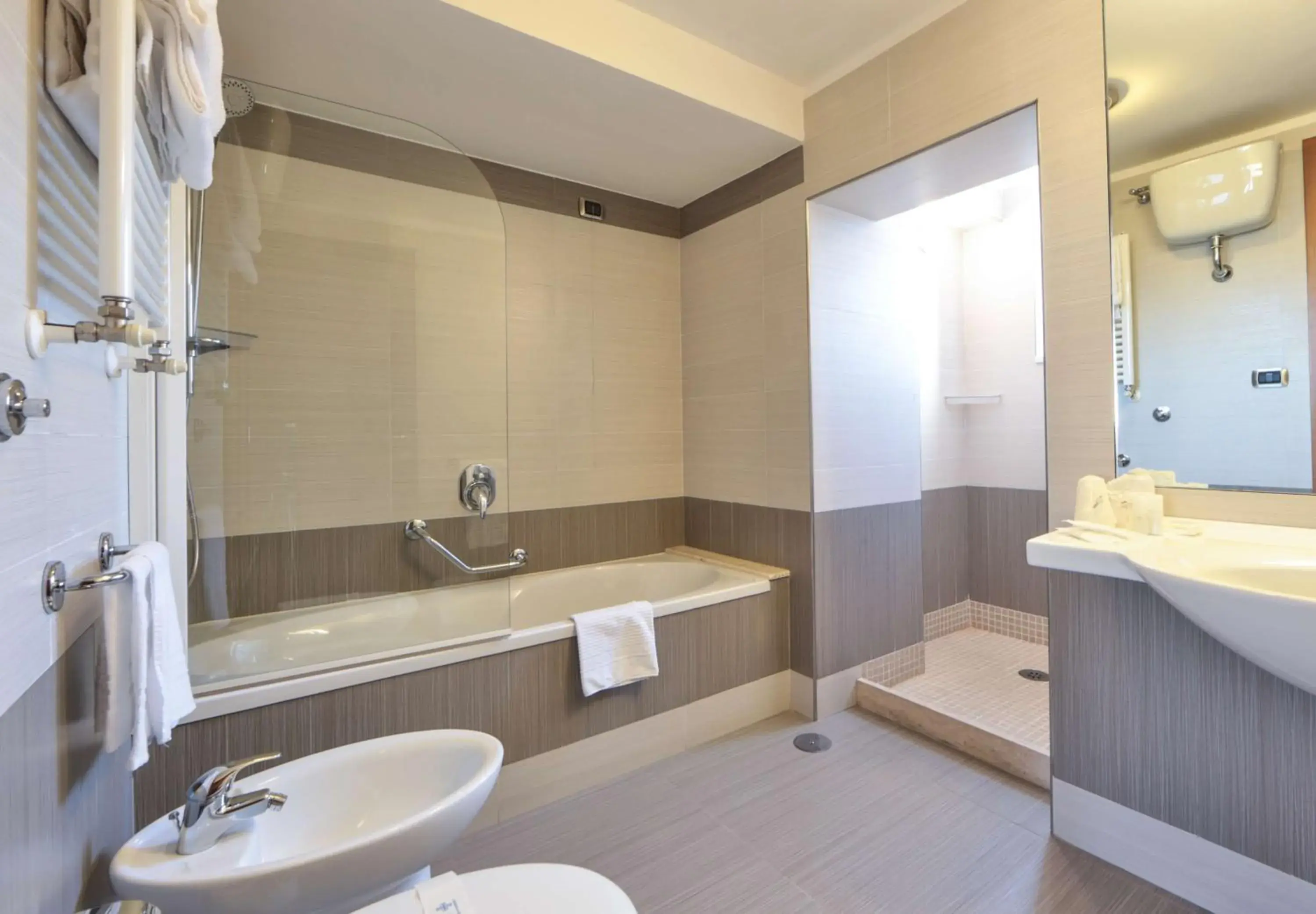 Photo of the whole room, Bathroom in Suites & Residence Hotel