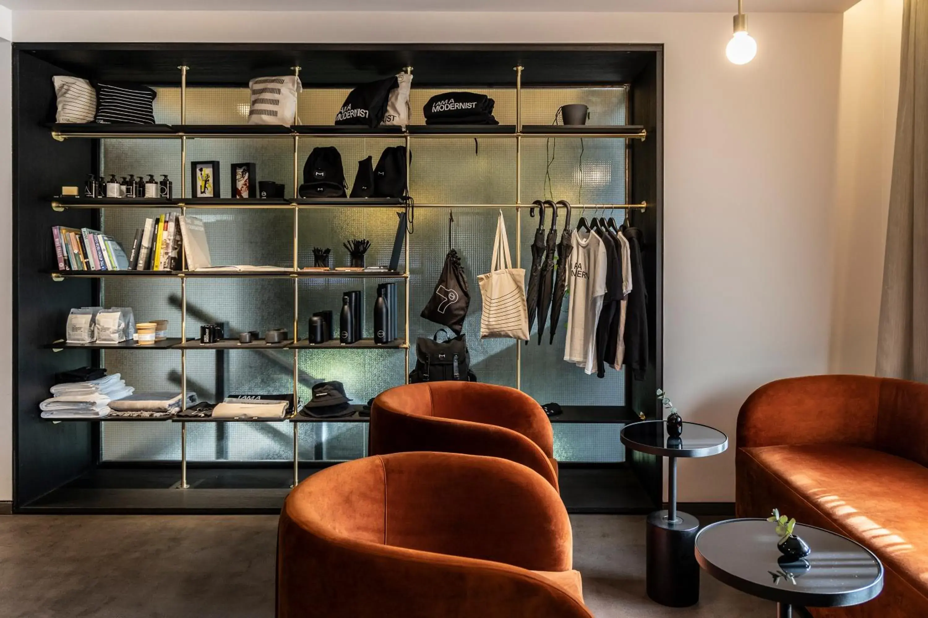 On-site shops in The Modernist Athens