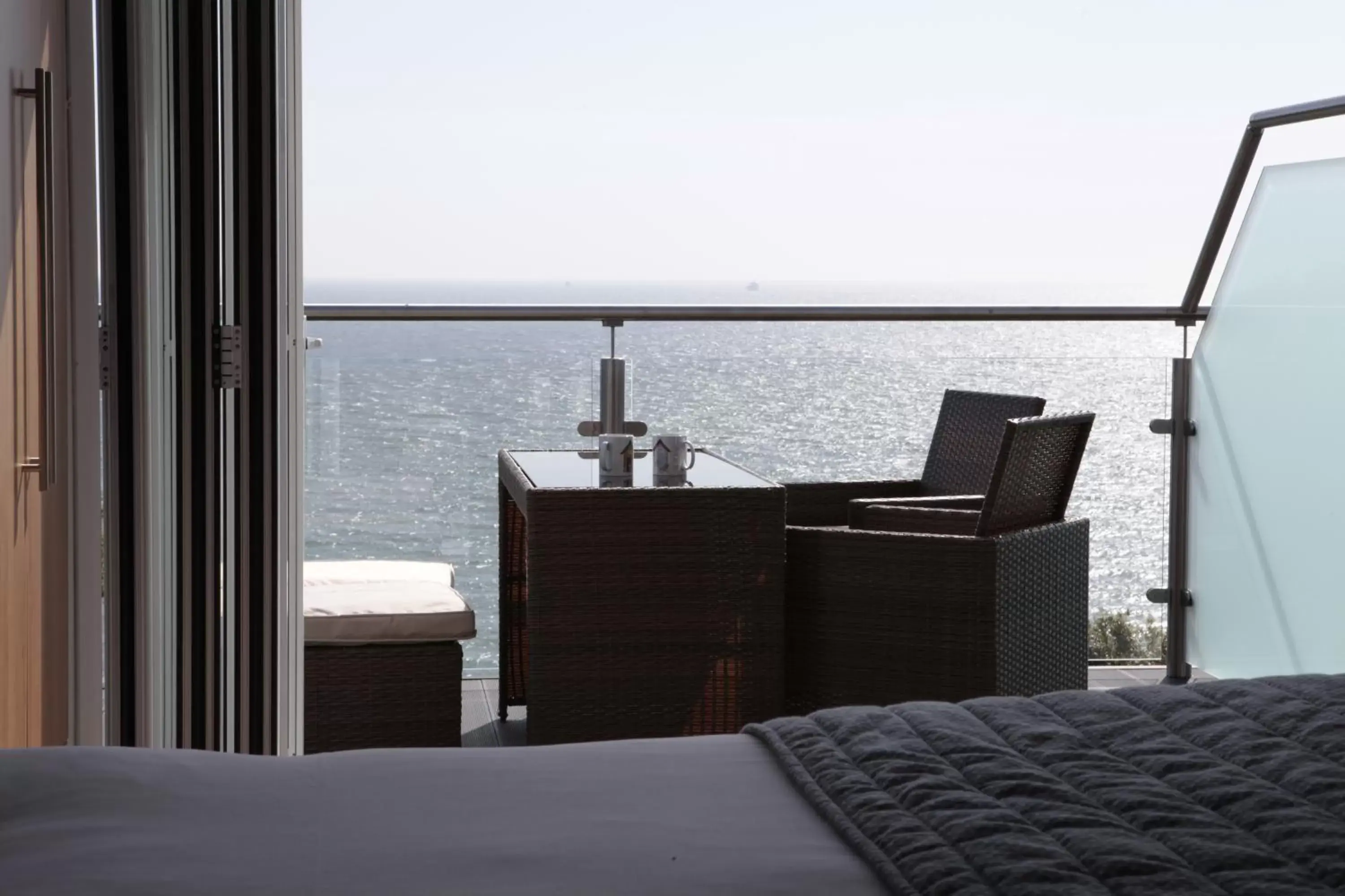 Sea view, Bed in Luccombe Hall Hotel Sea view, Bed in Luccombe Hall Hotel