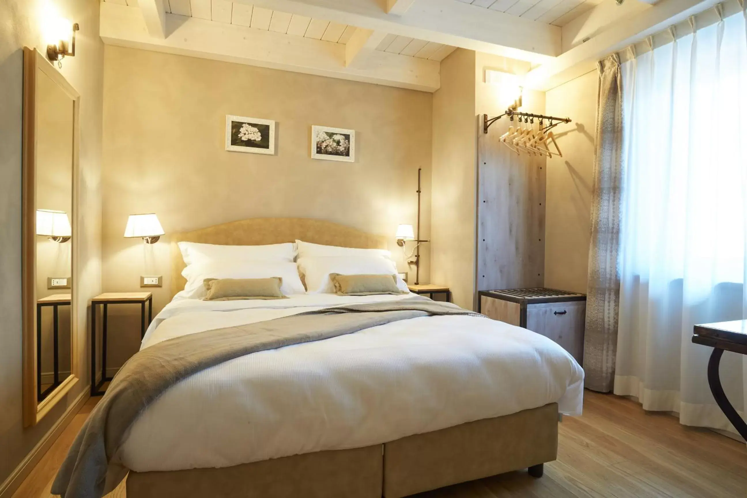 Bed in Relais Villa Miraglia
