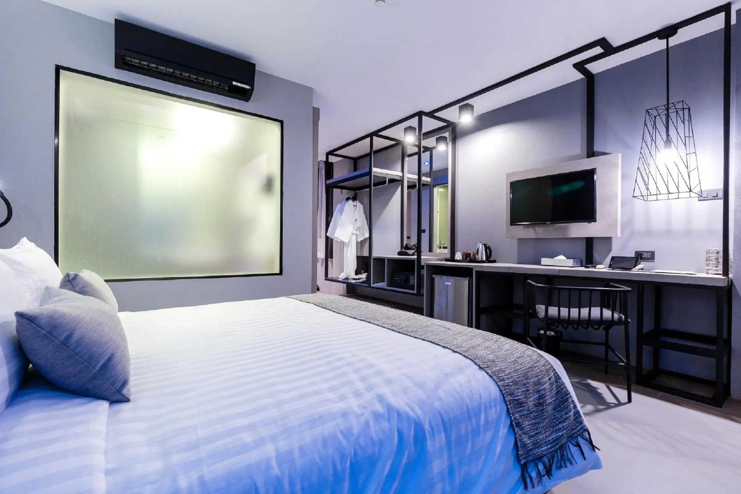 Bedroom, Bed in Mazi Design Hotel by Kalima
