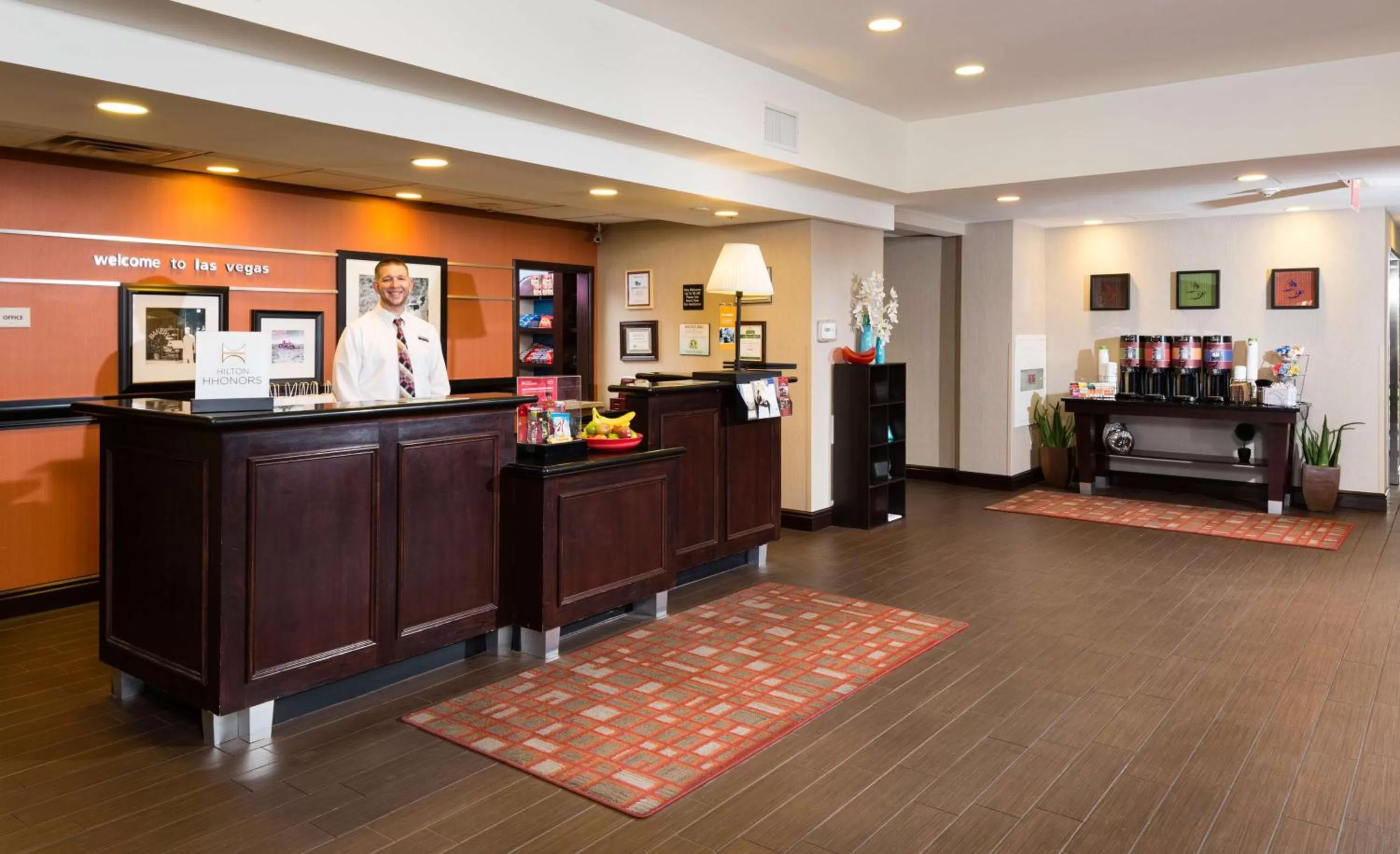 Lobby or reception in Hampton Inn & Suites Las Vegas South