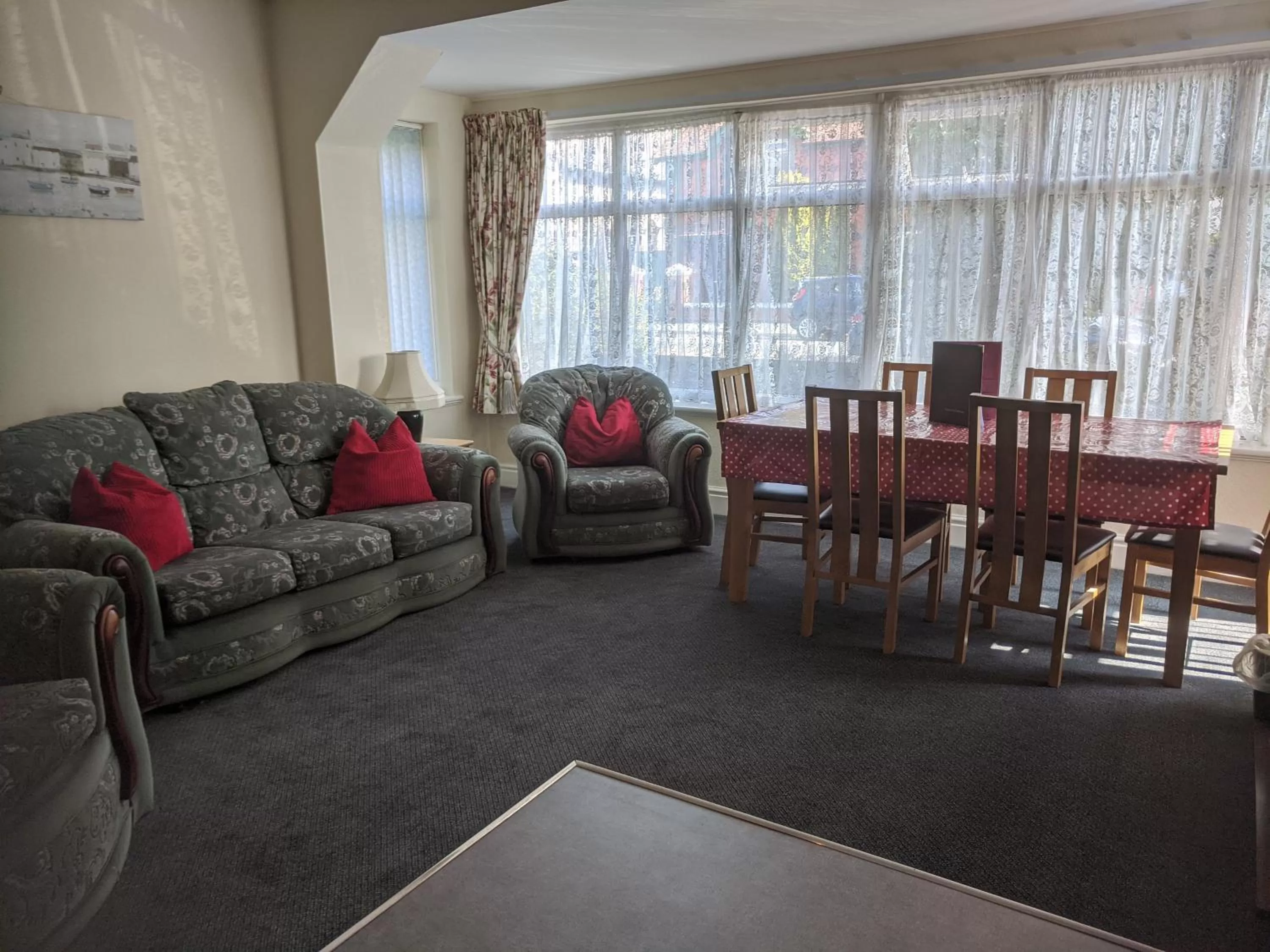 Living room in Buile Hill Holiday Flats
