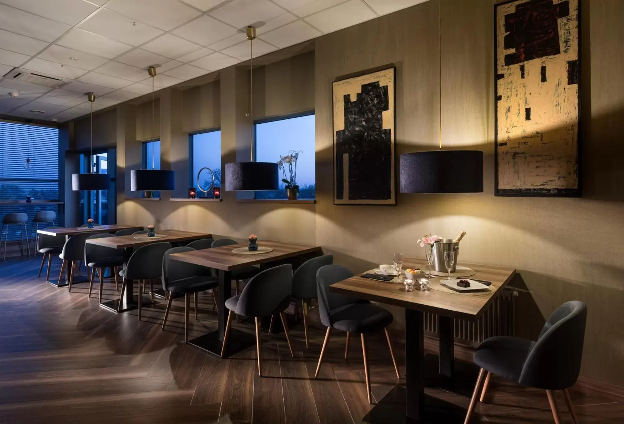 Lounge or bar, Restaurant/Places to Eat in Hotel Beethoven