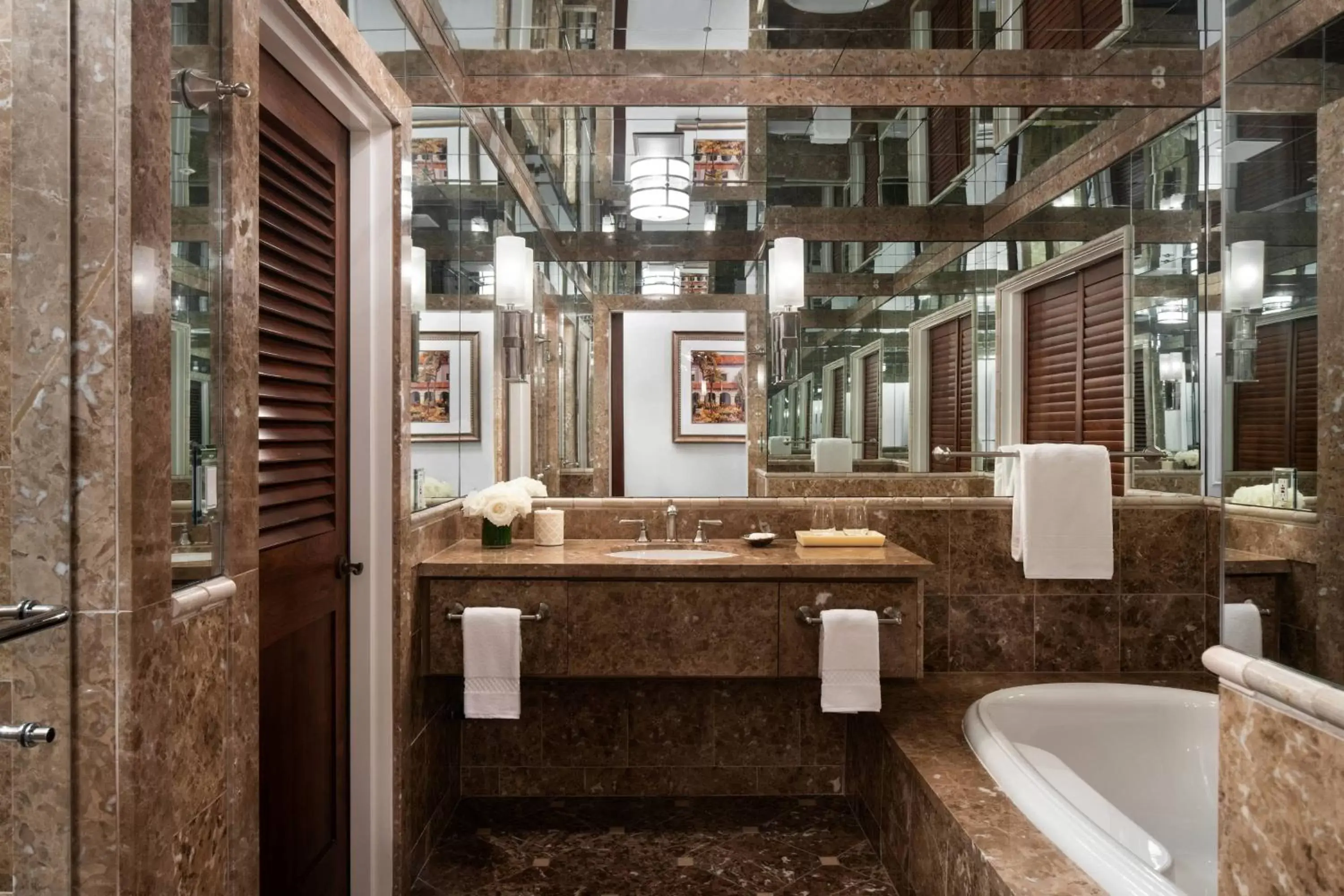 Bathroom in The Ritz-Carlton Bacara, Santa Barbara