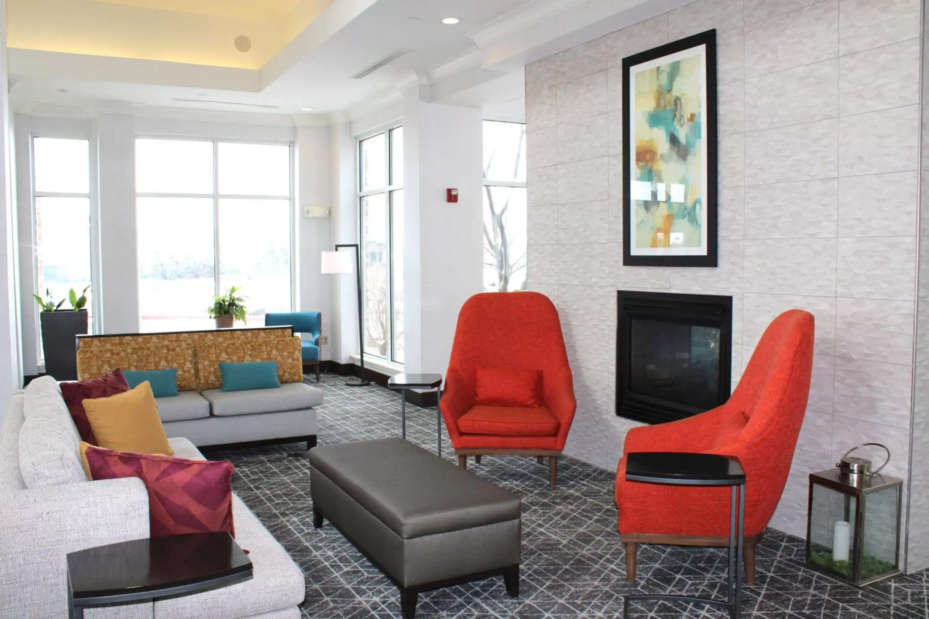 Lobby or reception, Seating Area in Hilton Garden Inn Colorado Springs Airport