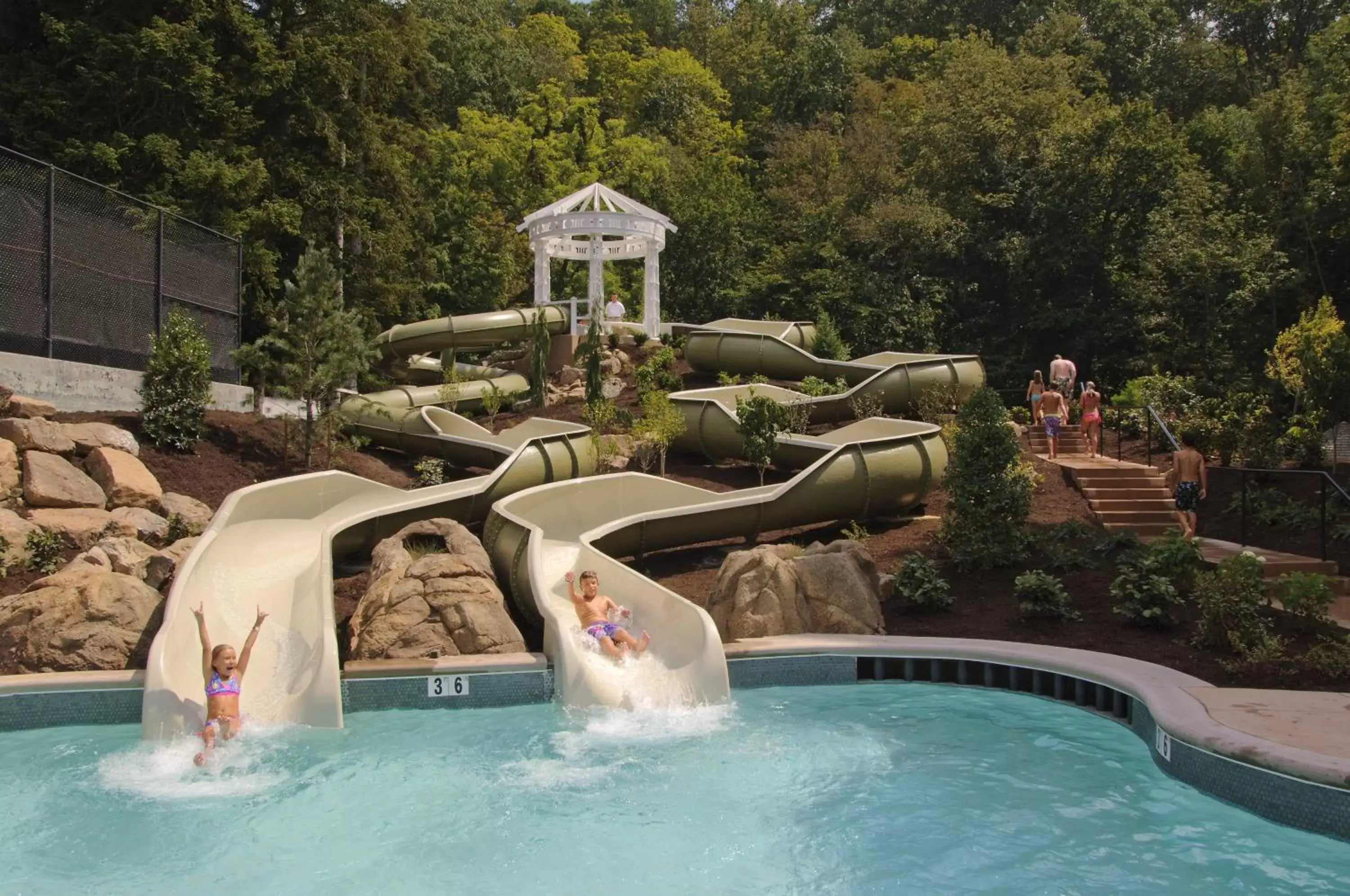 Swimming pool, Water Park in The Omni Homestead Resort