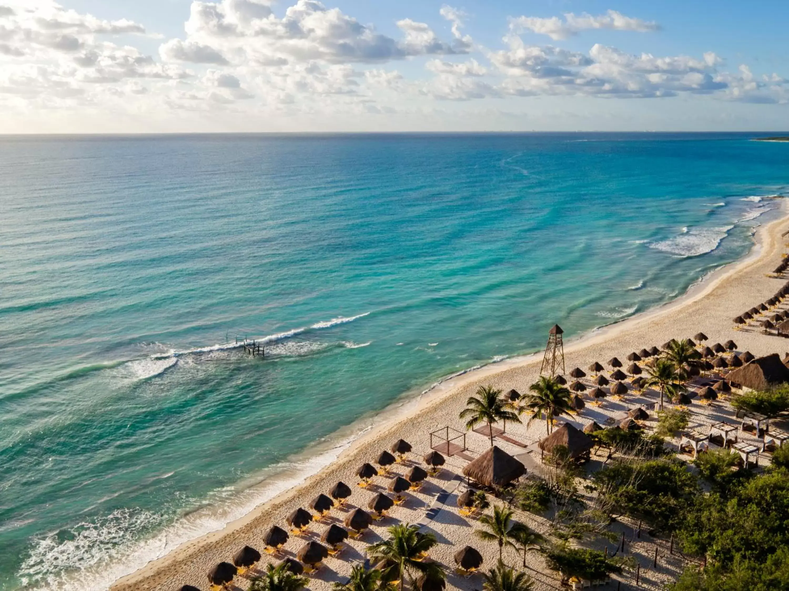 Beach, Bird's-eye View in Iberostar Paraíso del Mar