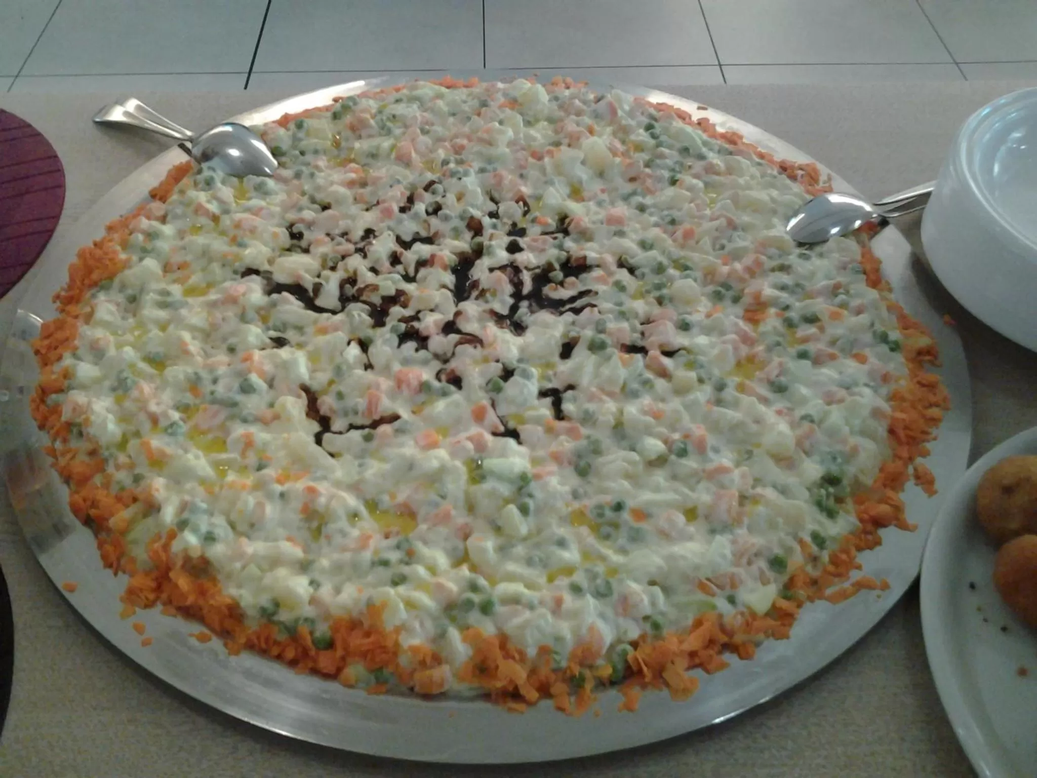 Food close-up in Hotel Lux