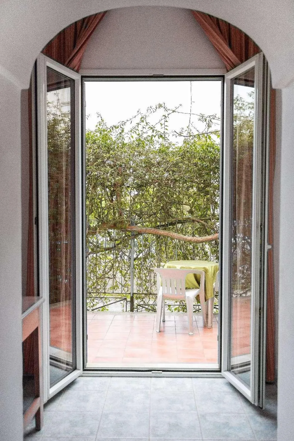 Patio in Hotel Royal Terme