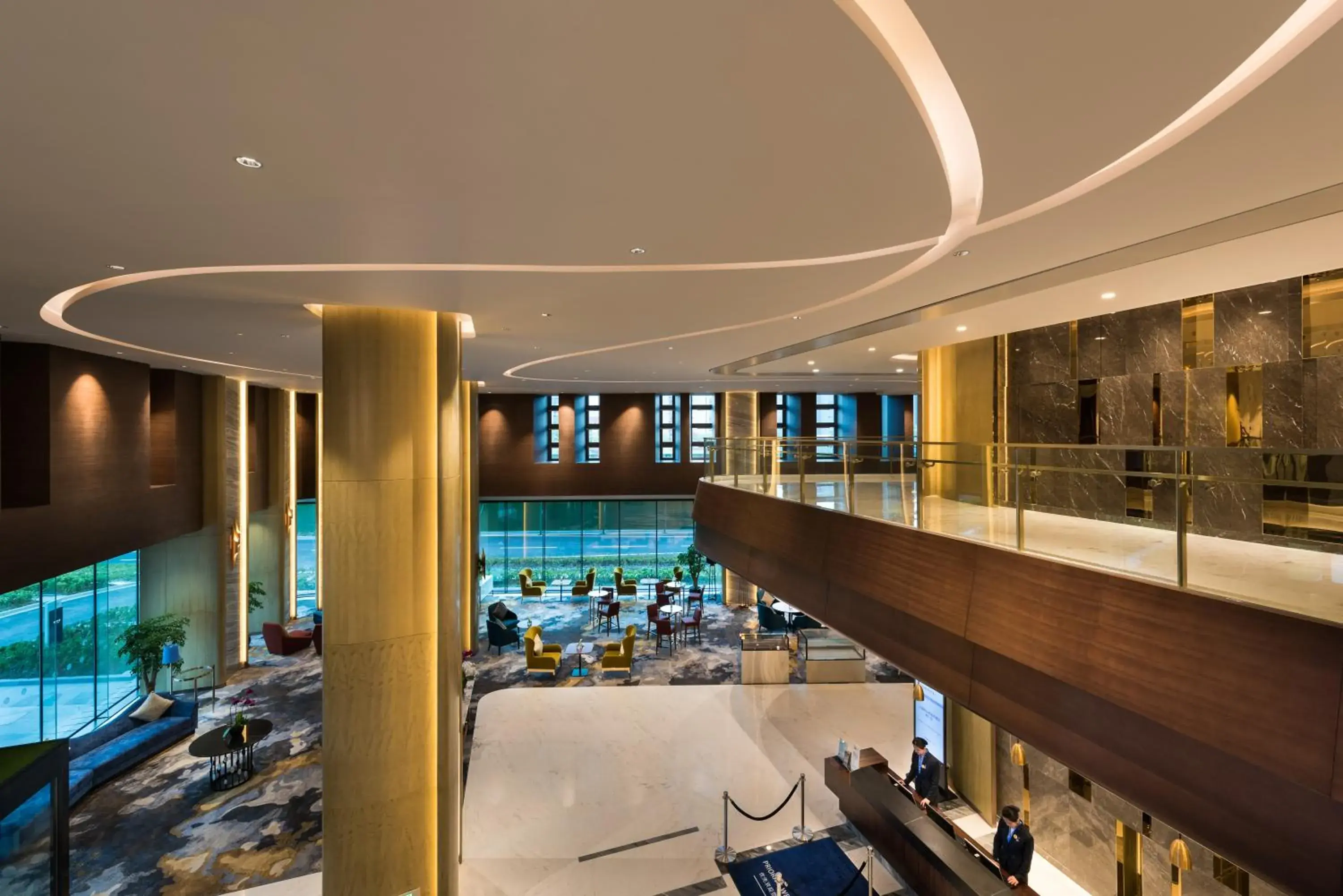 Lobby or reception, Restaurant/Places to Eat in Novotel Shanghai Hongqiao