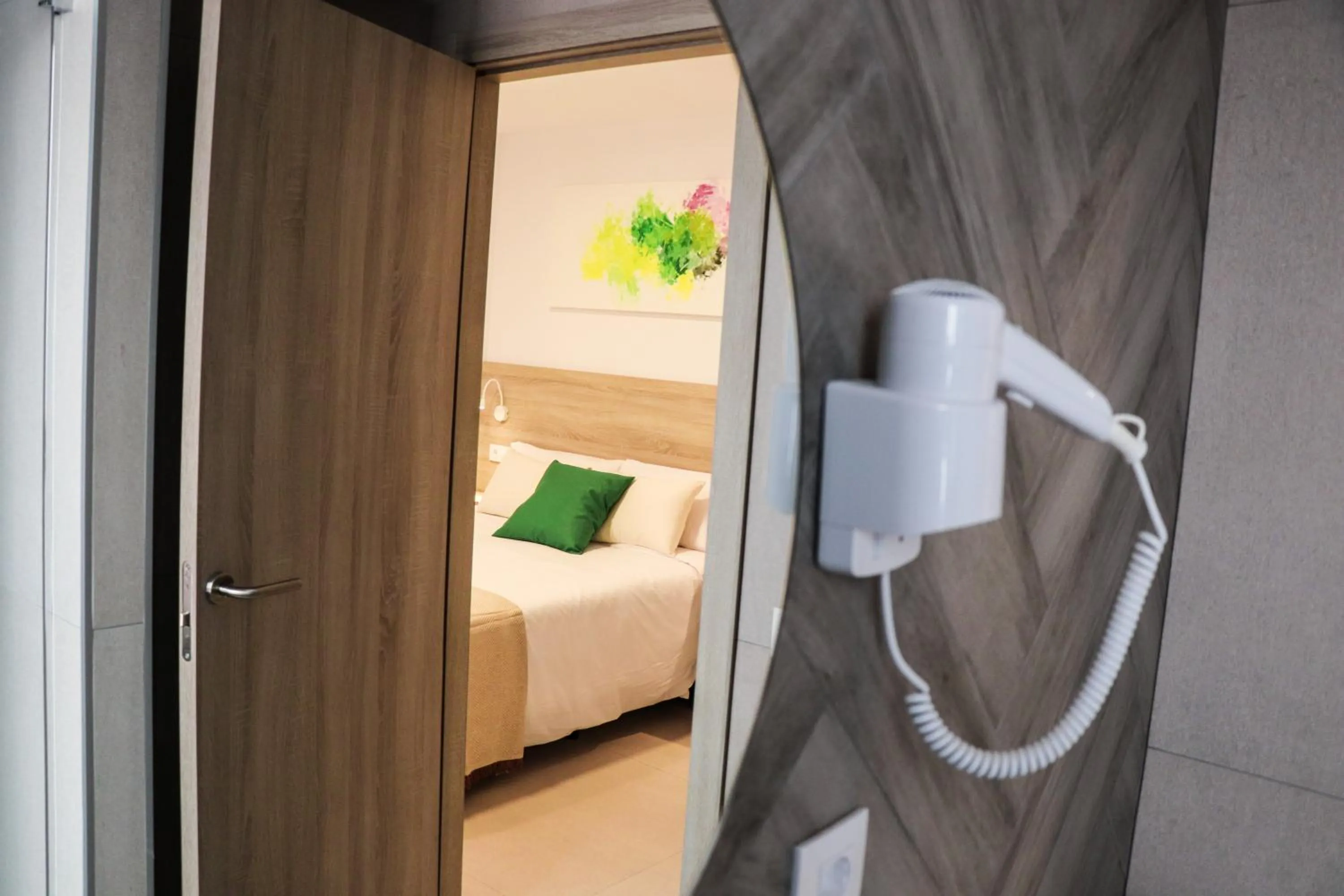 Bed in Hotel Sunna Benicassim