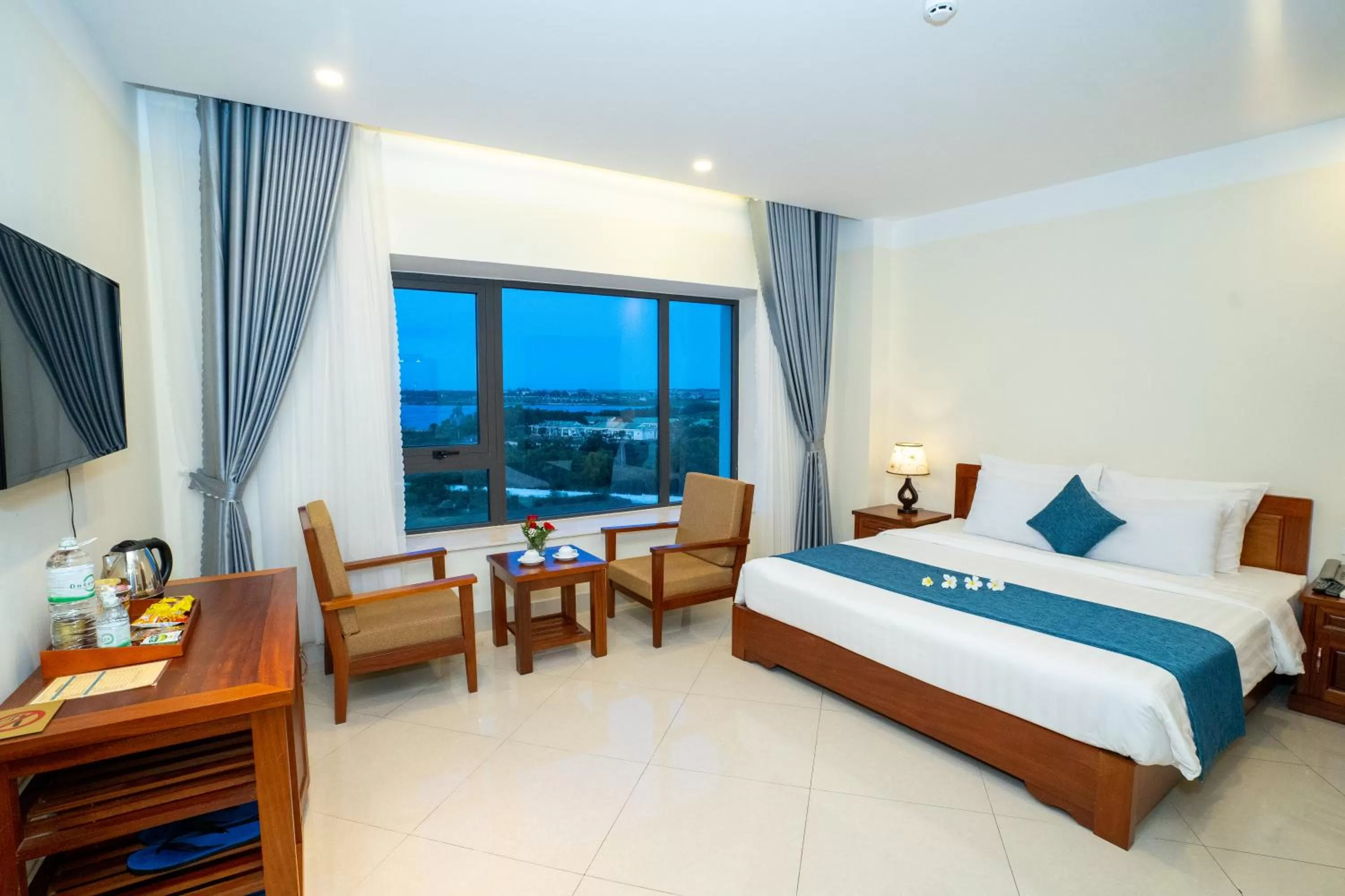 Bed in Navy Hotel Cam Ranh