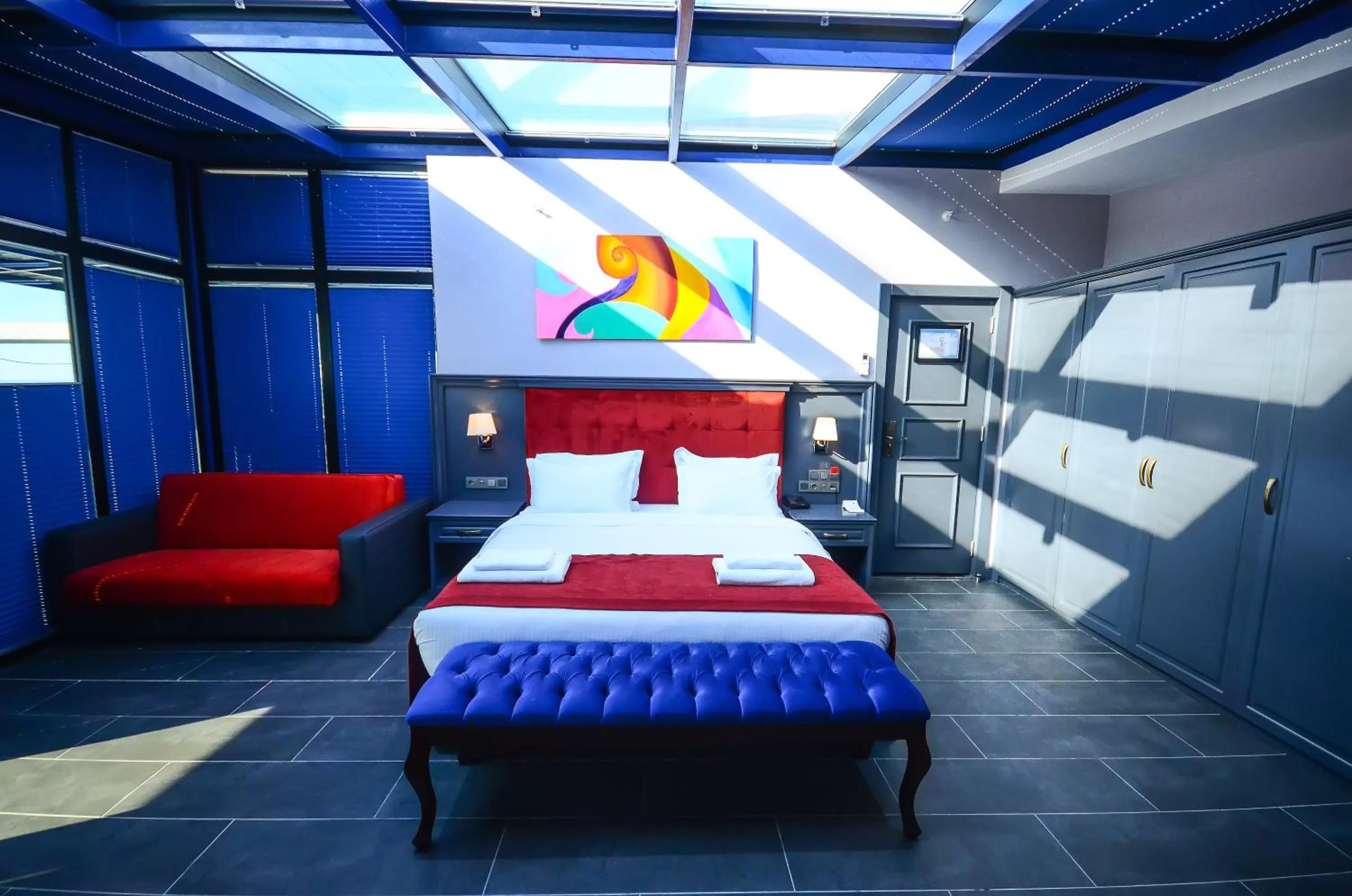 Photo of the whole room, Bed in Batumi Palm Hotel