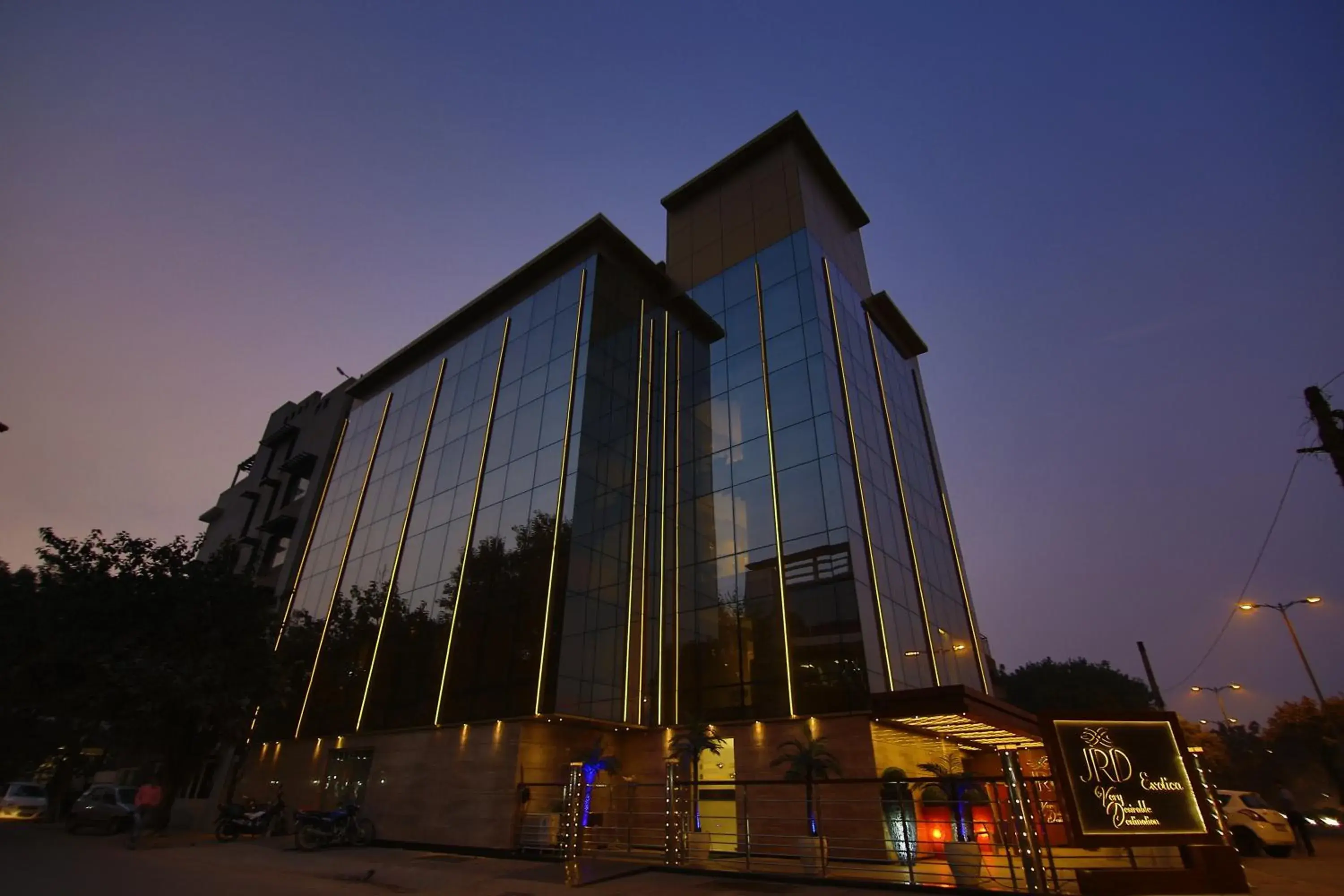 Facade/entrance, Property Building in Hotel JRD Exotica