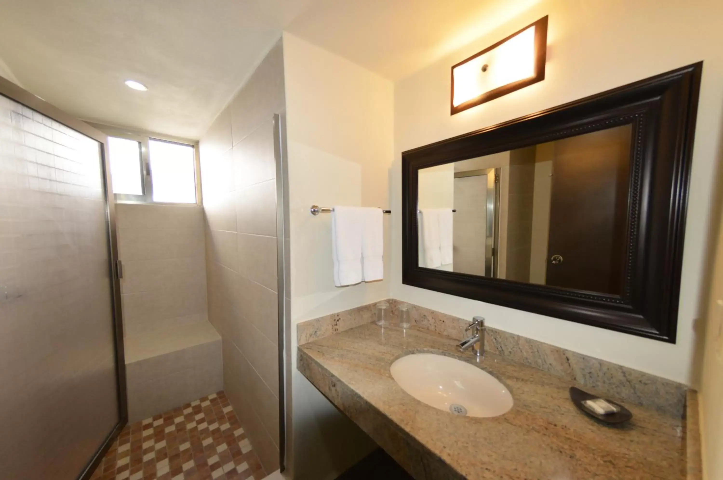 Bathroom in Sina Suites