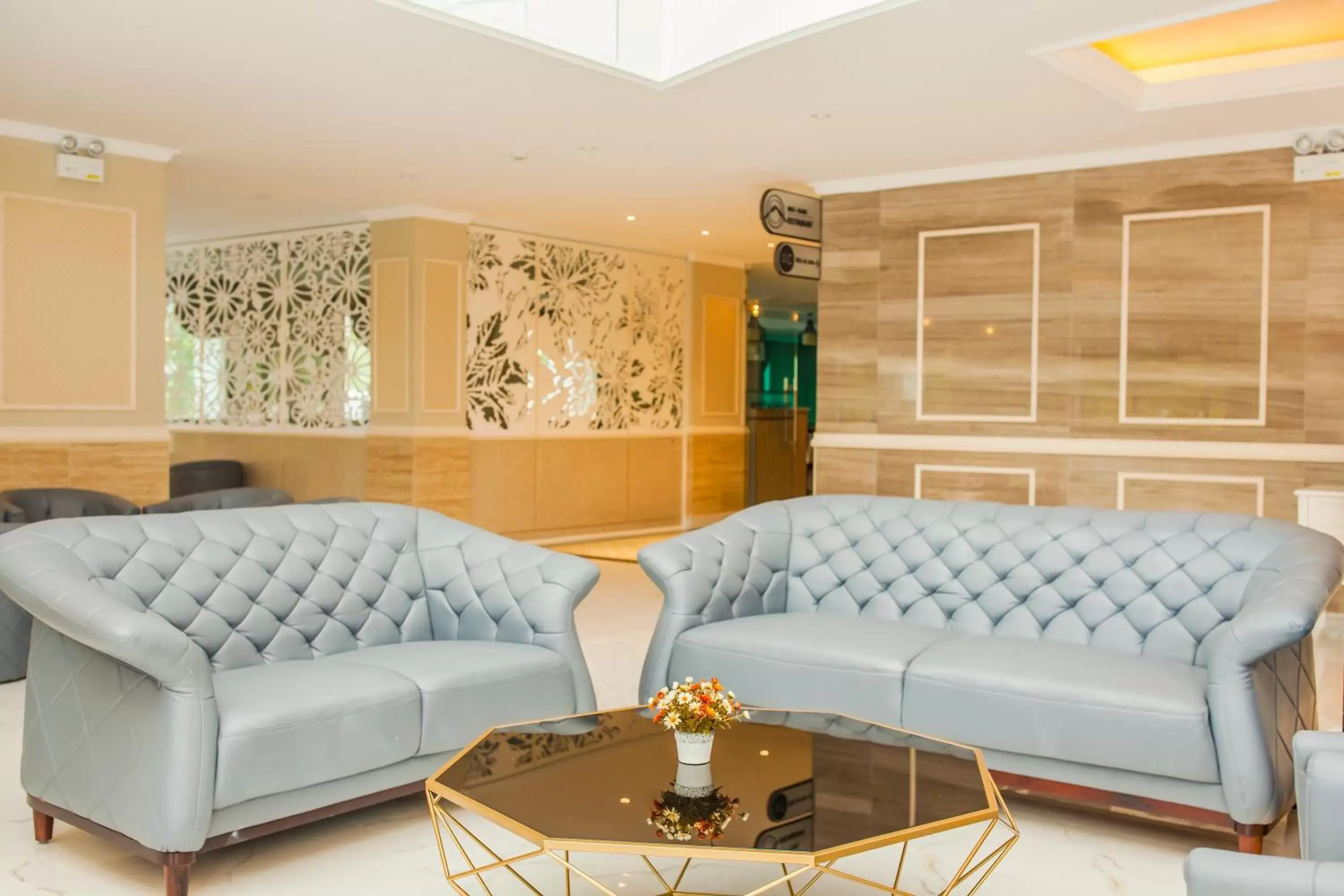 Living room in Orbit Hotel Nha Trang Living room in Orbit Hotel Nha Trang