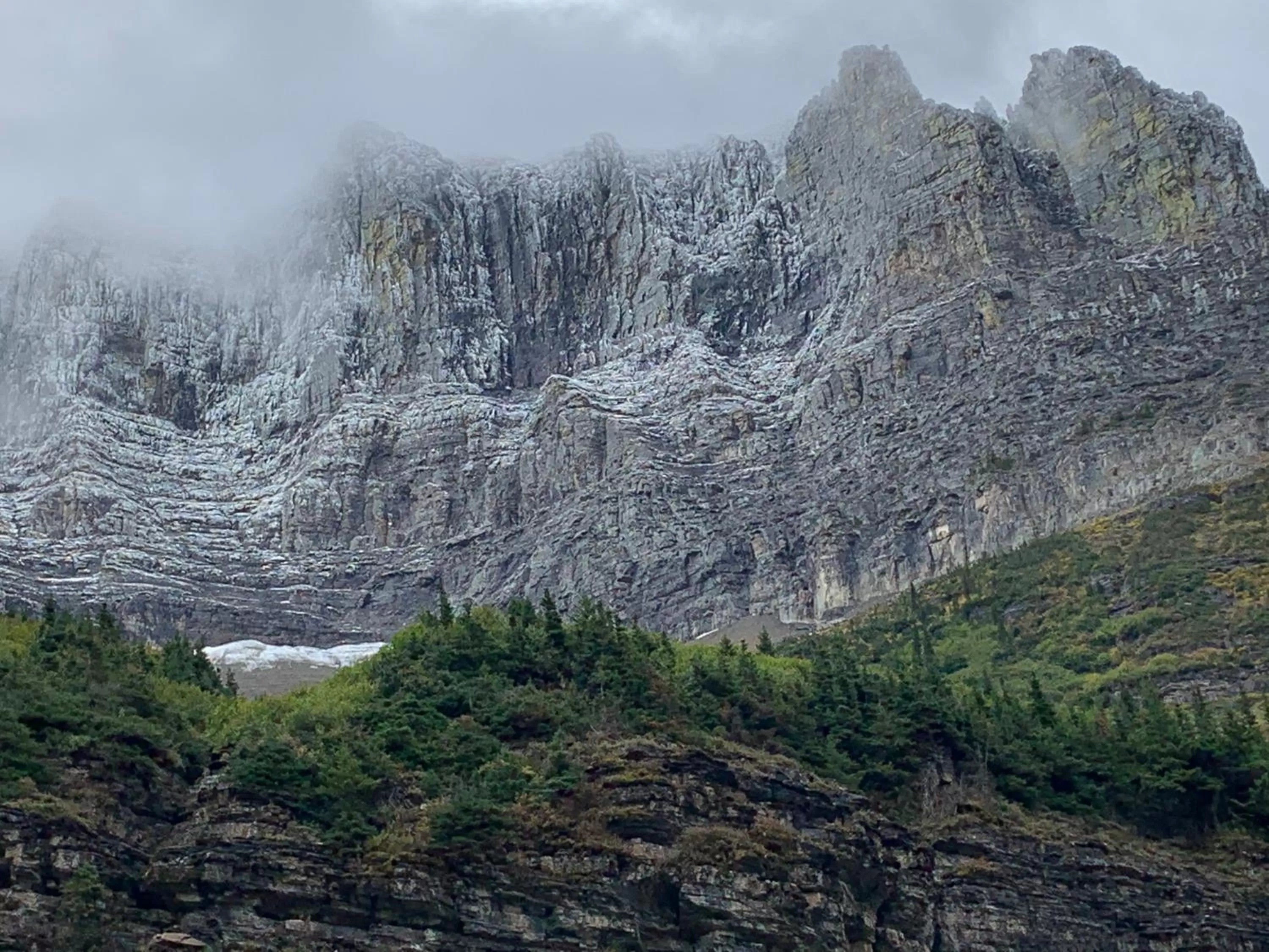 Natural landscape, Mountain View in Glacier Haven Inn