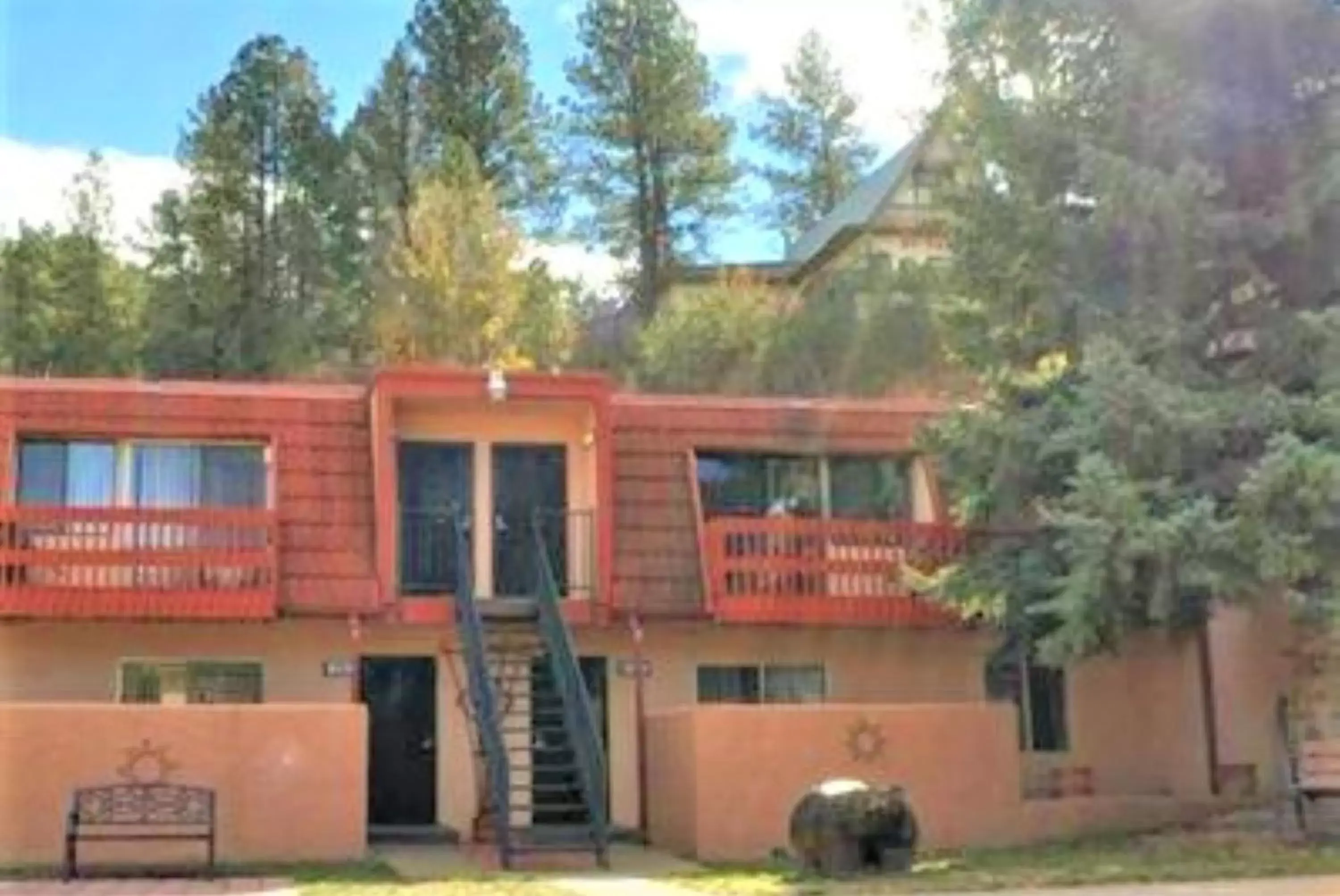 Property Building in Pinecliff Village Resort