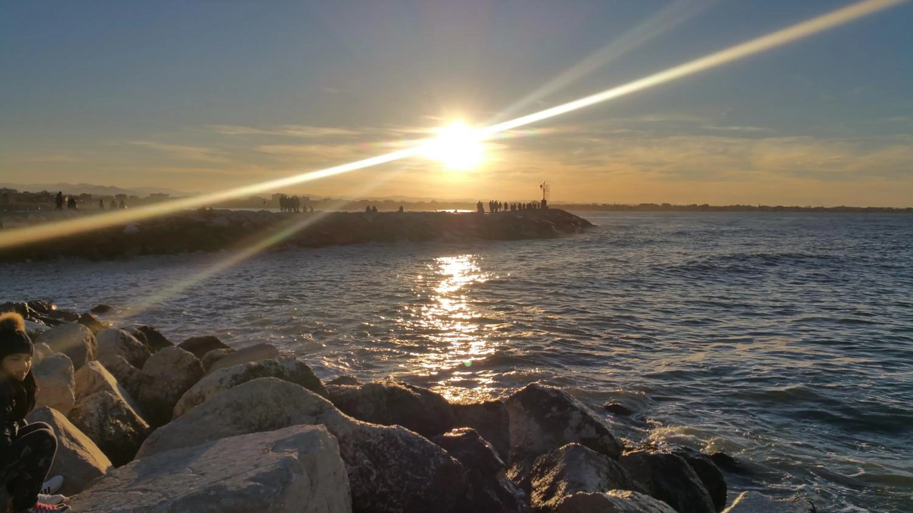 Sunset in Hotel Savina