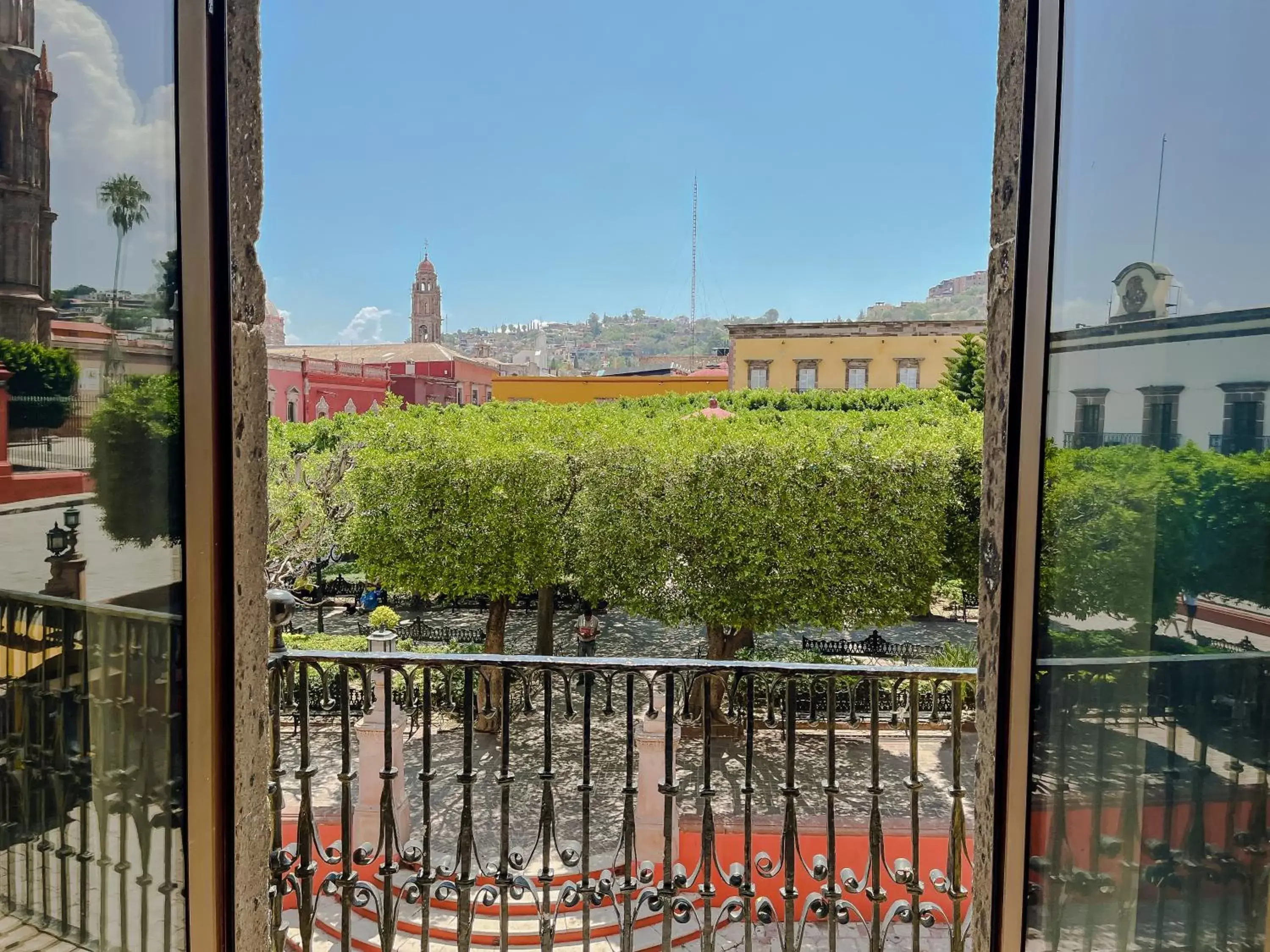 Balcony/Terrace in Hotel Del Portal San Miguel de Allende