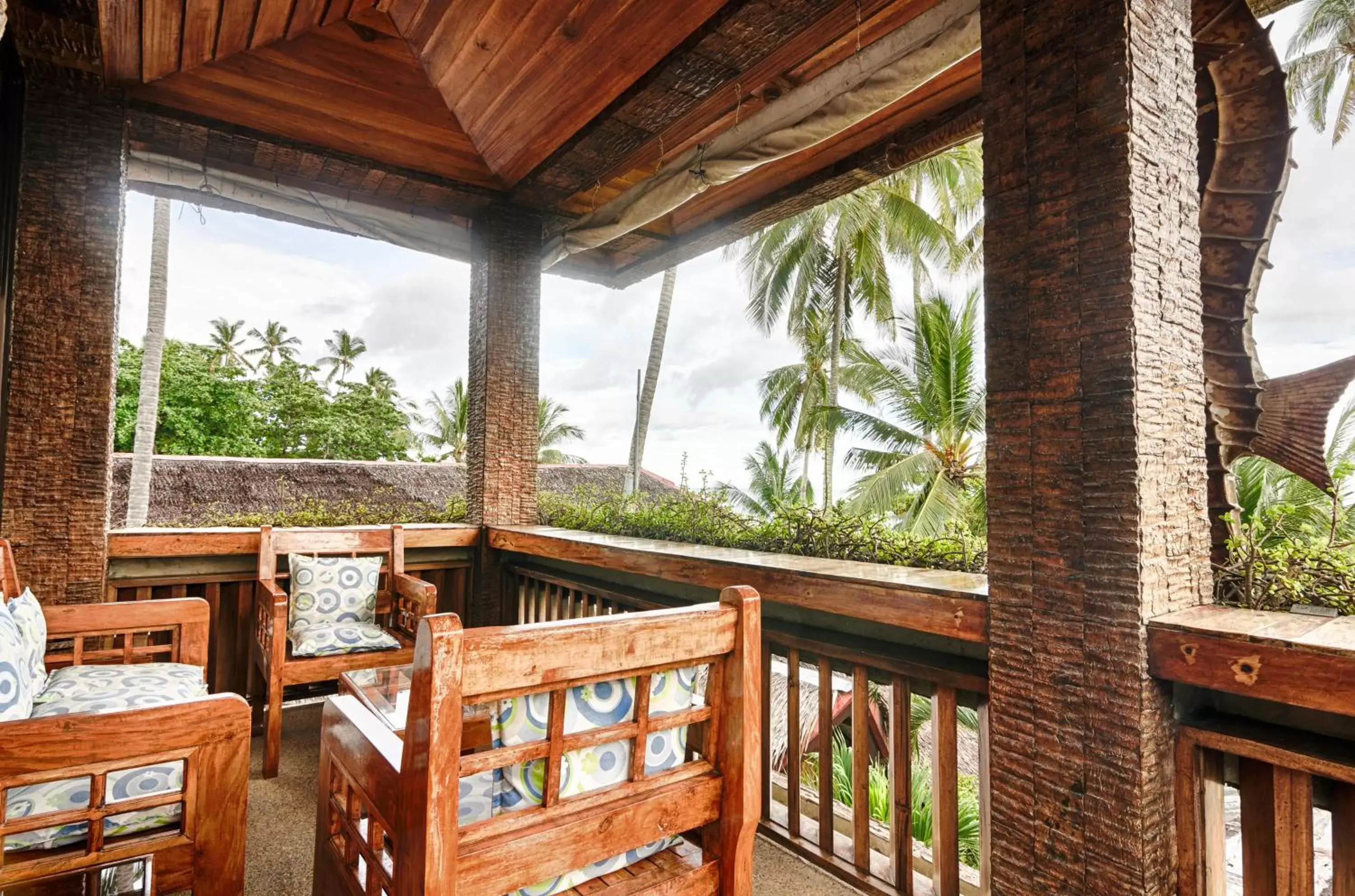 Balcony/Terrace in Hayahay Resort