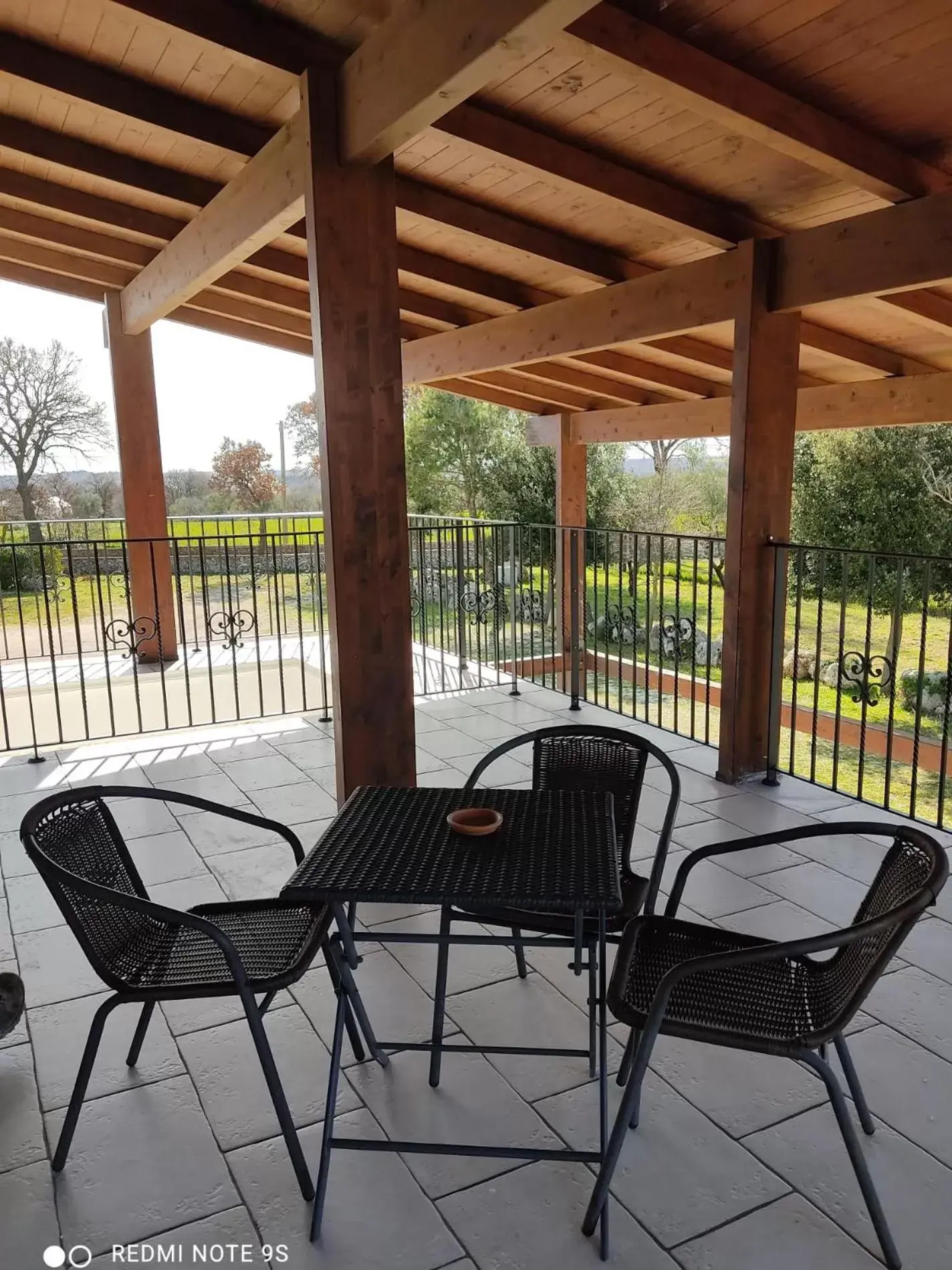 Balcony/Terrace in Supramurgia Agribistrot