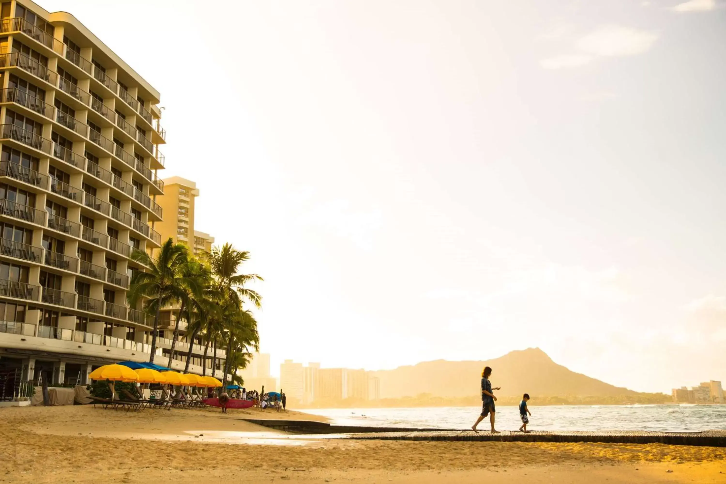 Property building, Beach in OUTRIGGER Reef Waikiki Beach Resort