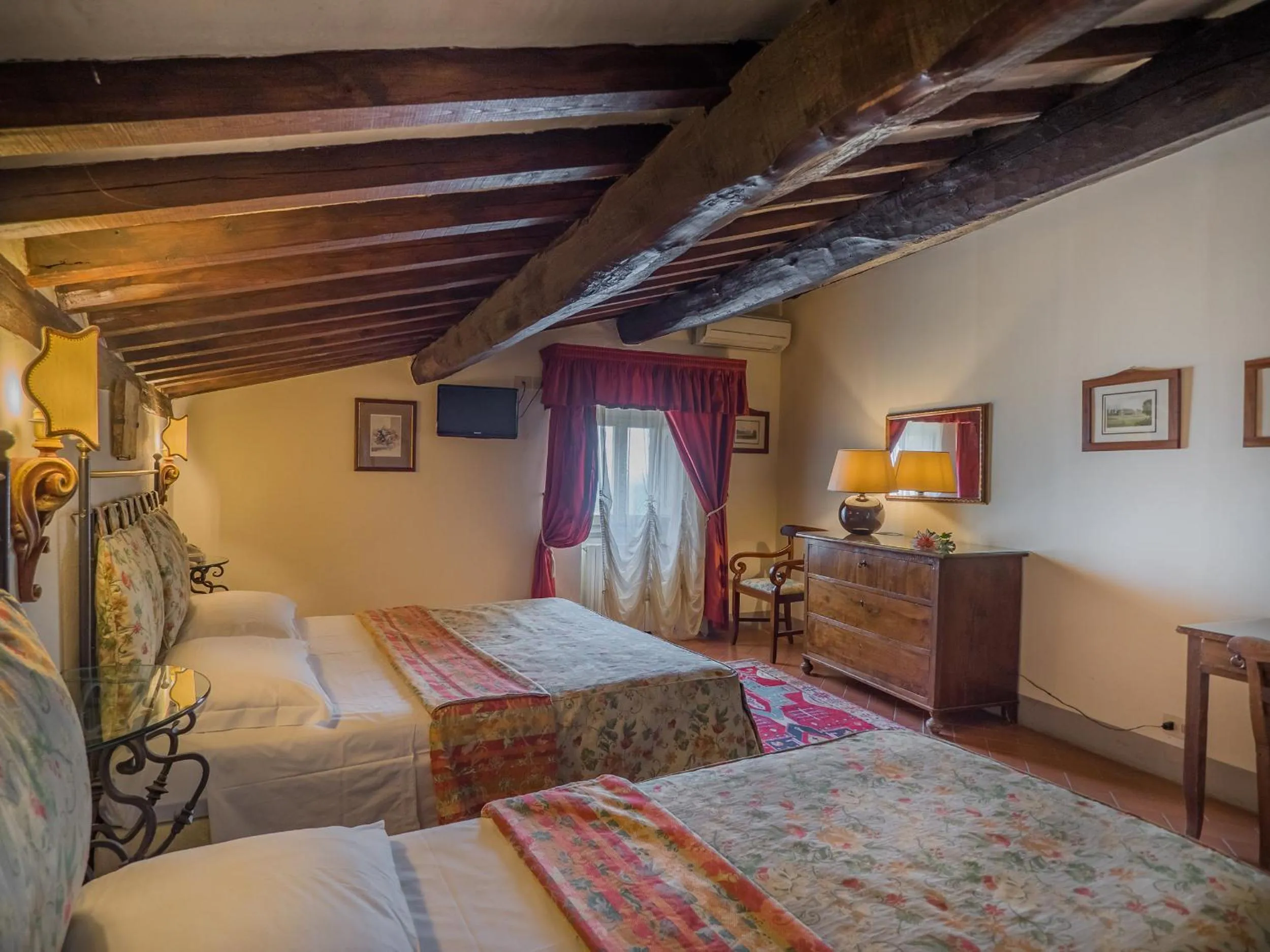 Bedroom, Bed in Hotel San Michele