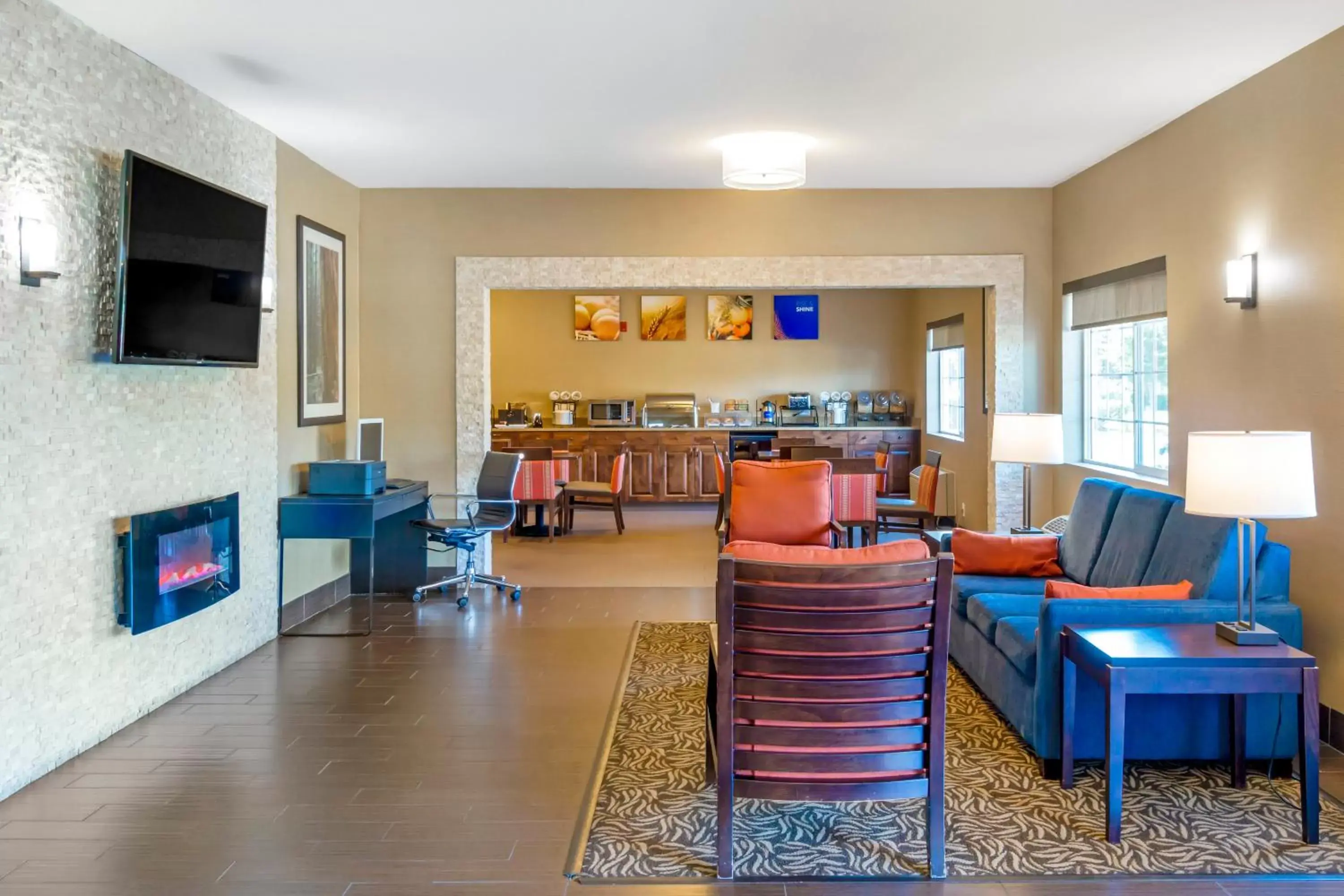 Lobby or reception in Comfort Inn Auburn – Seattle