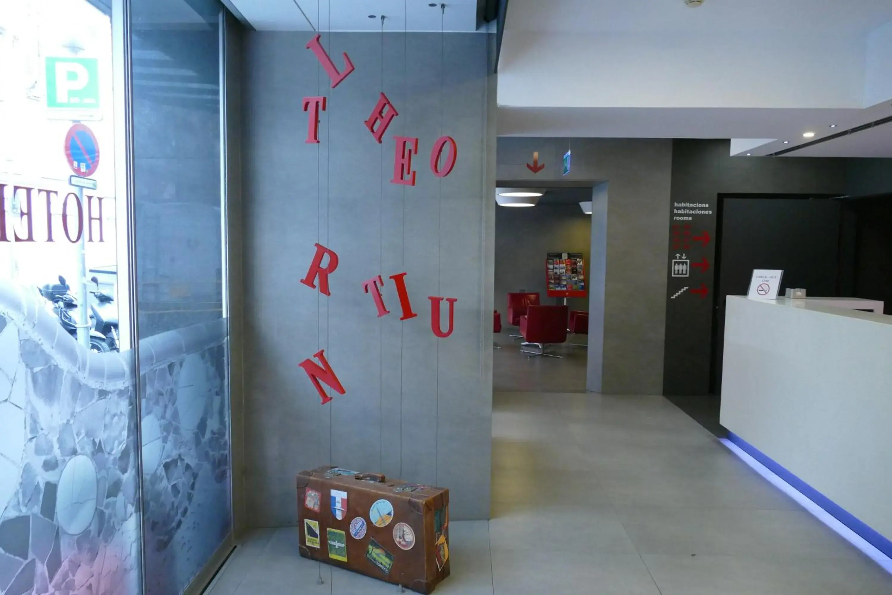 Lobby or reception in Hotel Turin Barcelona Lobby or reception in Hotel Turin Barcelona