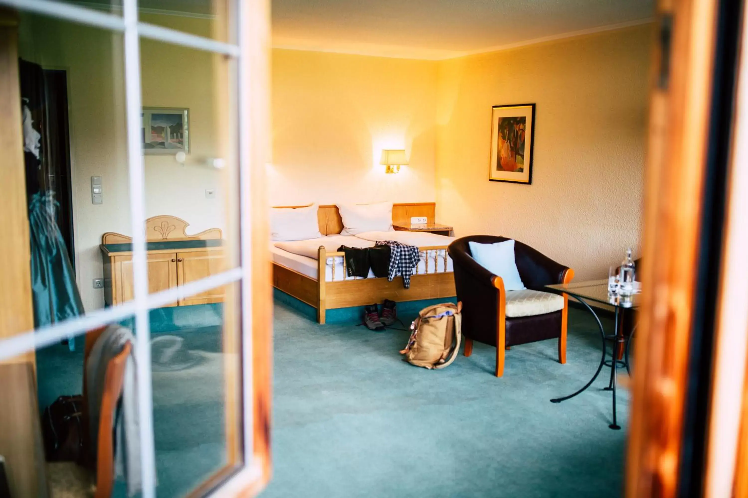 Bedroom, Dining Area in Hotel Terrassenhof