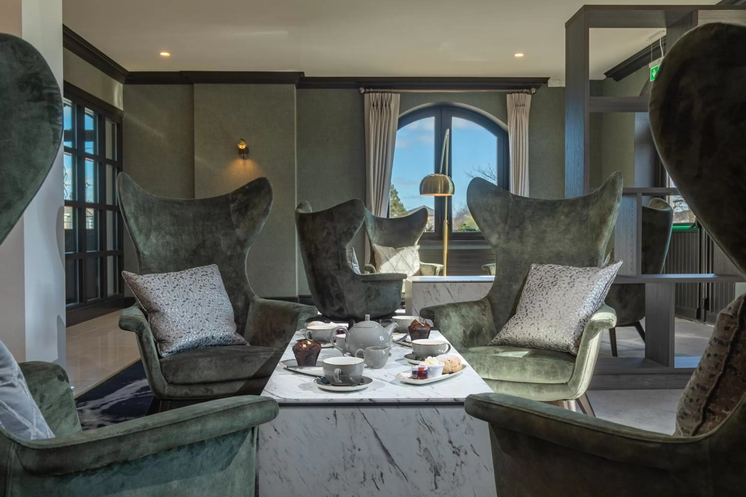 Lobby or reception in Clybaun Hotel