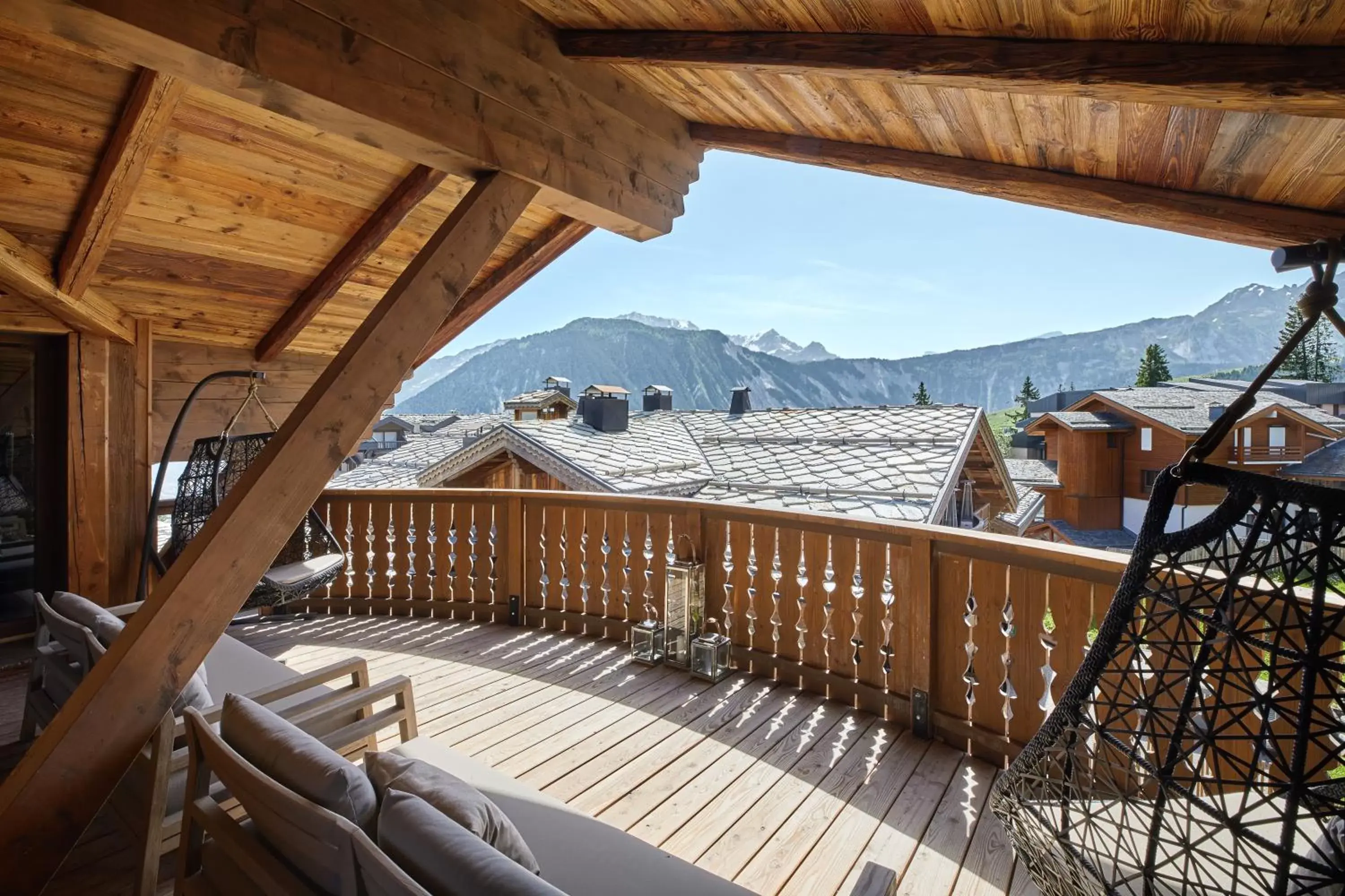 Balcony/Terrace in Six Senses Residences & Spa Courchevel