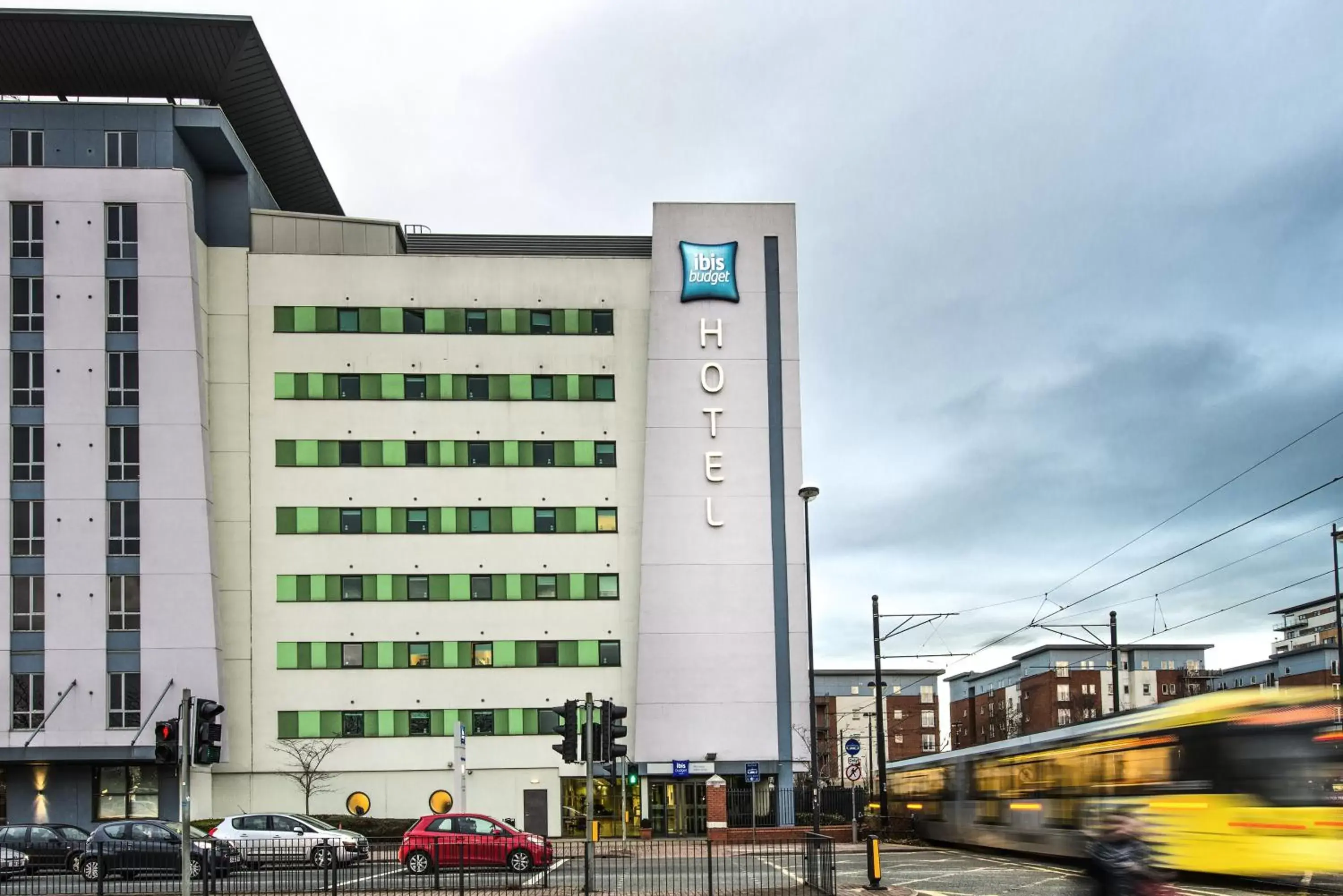 Facade/entrance, Property Building in ibis budget Manchester Salford Quays