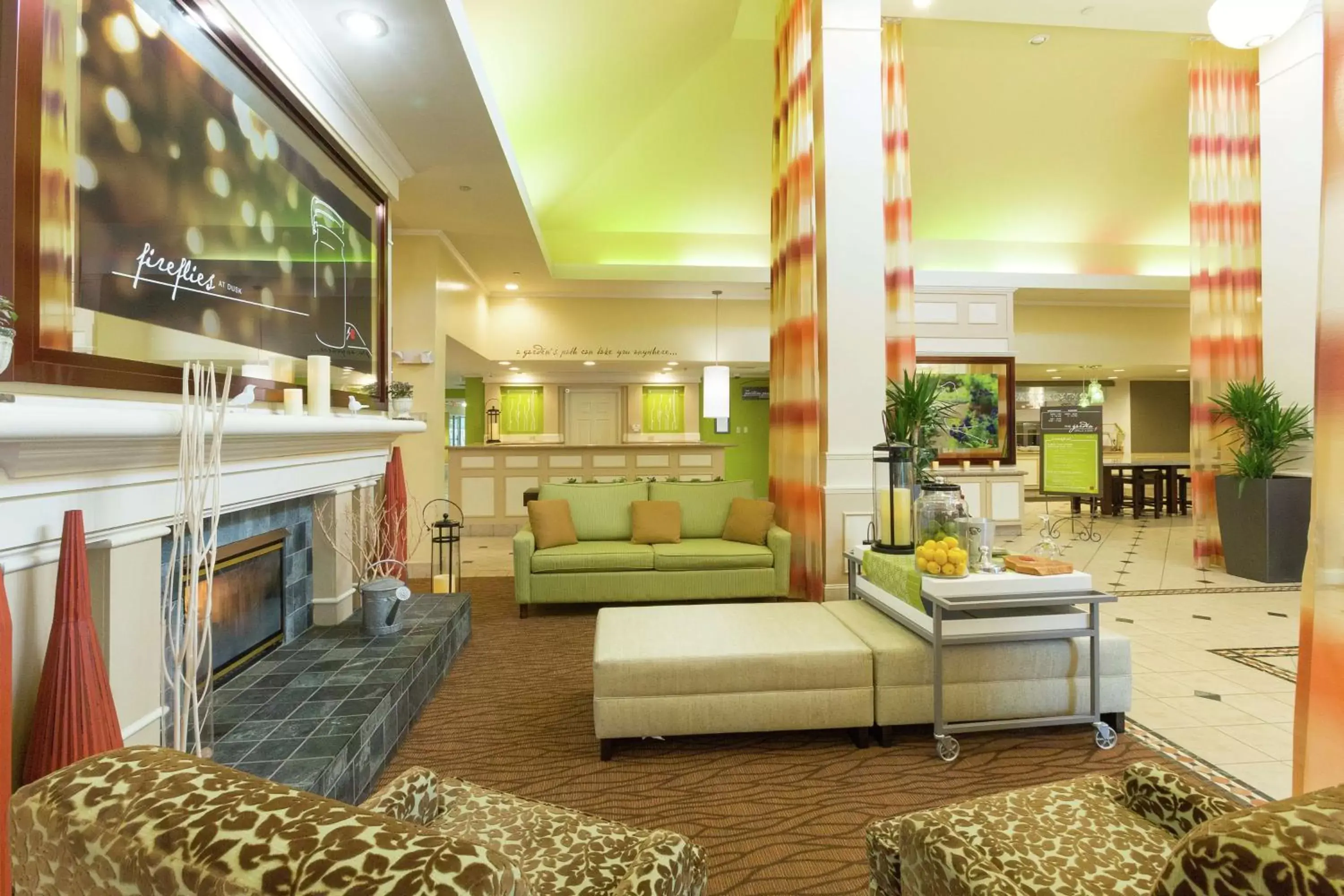 Lobby or reception in Hilton Garden Inn Jacksonville Airport