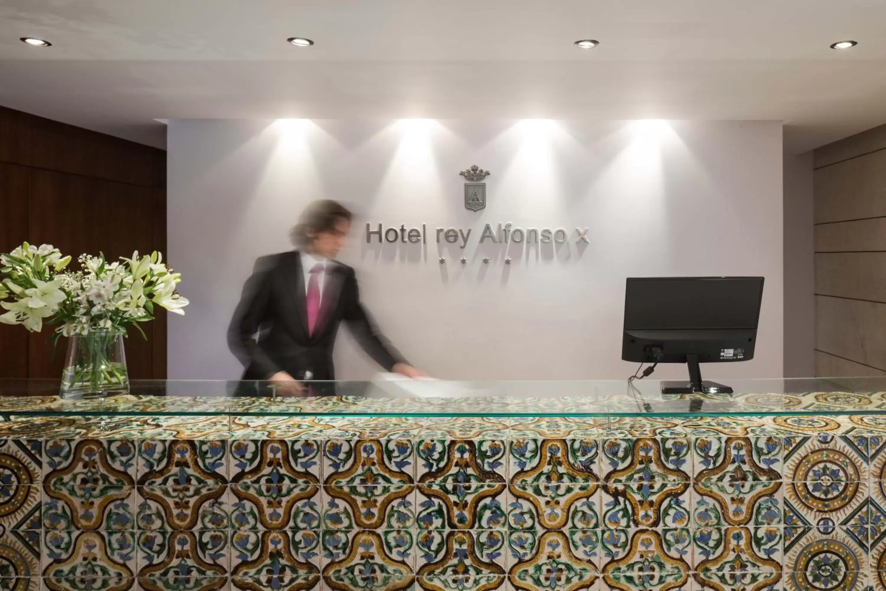 Lobby or reception, Lobby/Reception in Hotel Rey Alfonso X