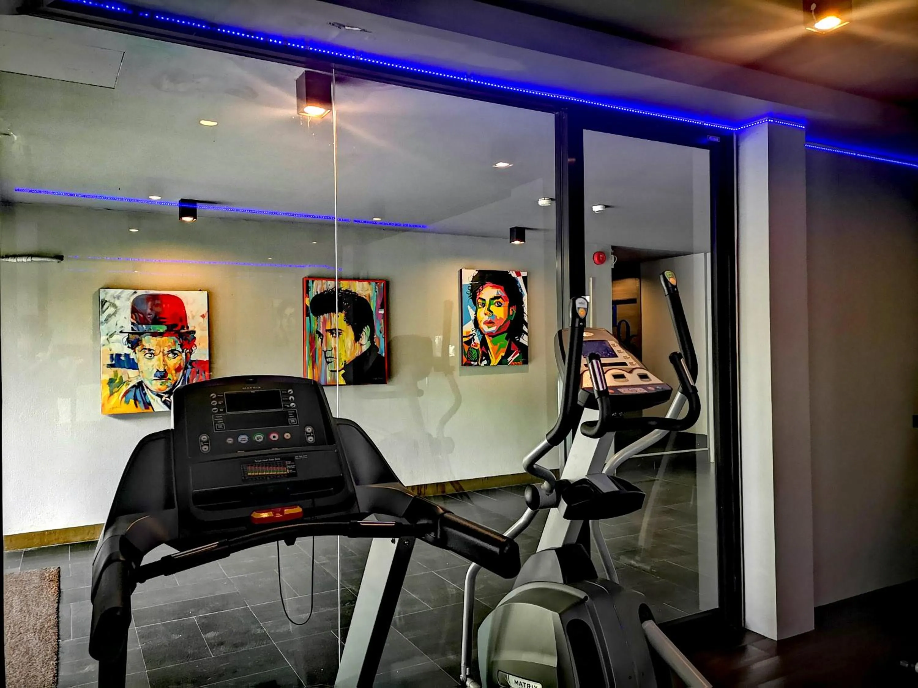 Fitness centre/facilities in Mazi Design Hotel by Kalima