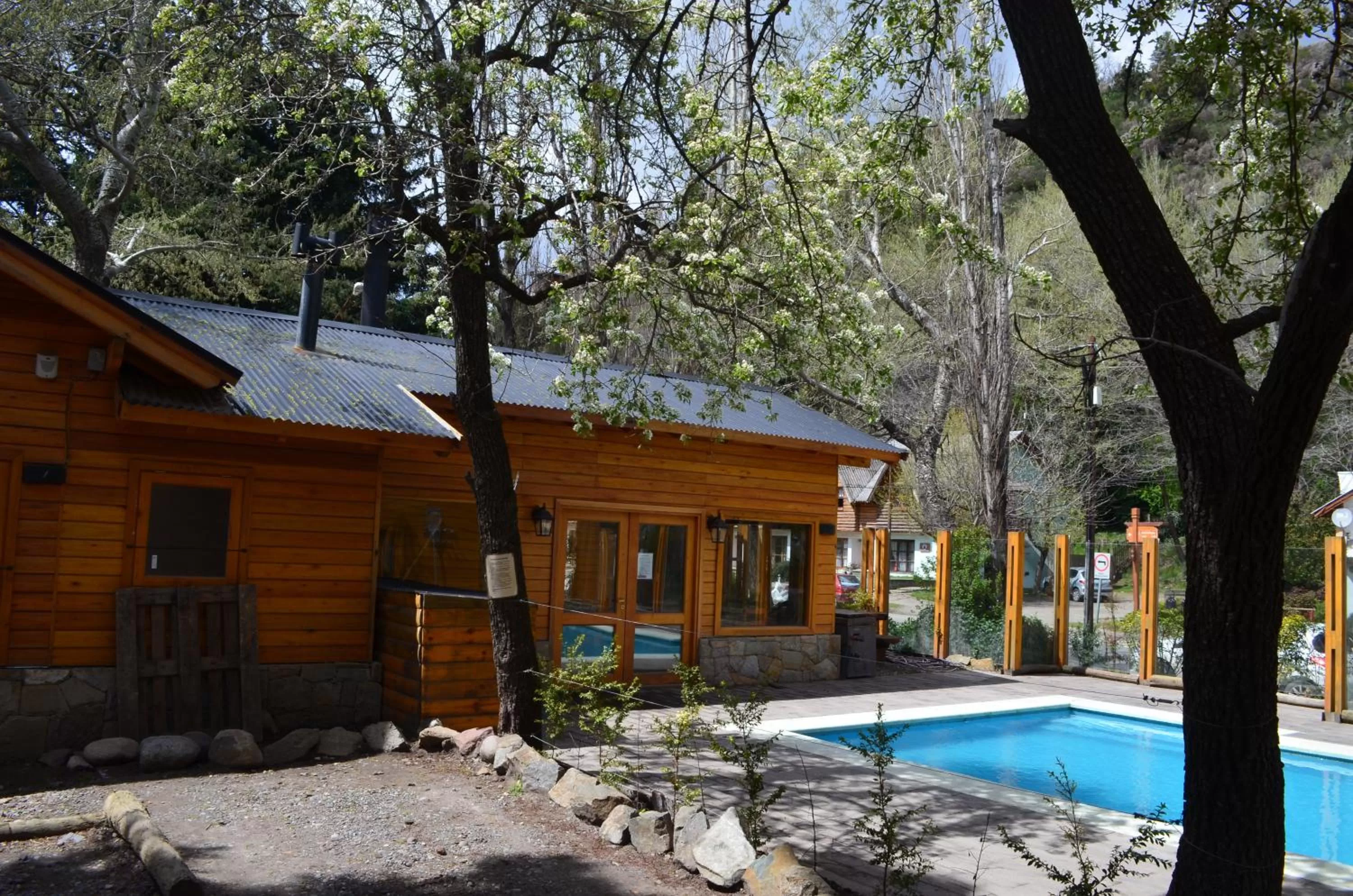 Garden view in Apart Hotel Robles del Sur