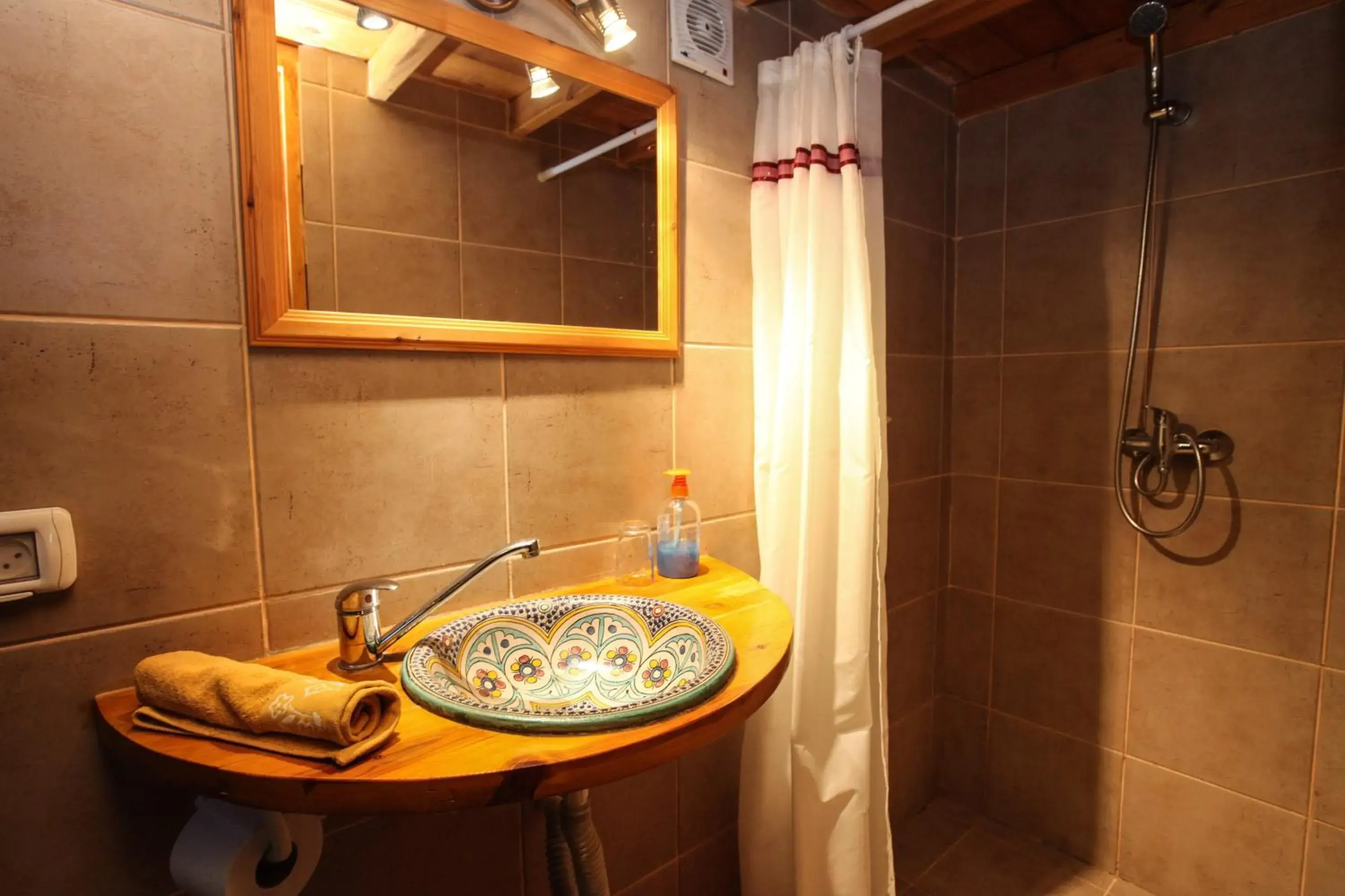 Bathroom in Havaya Ba Nof Lodge