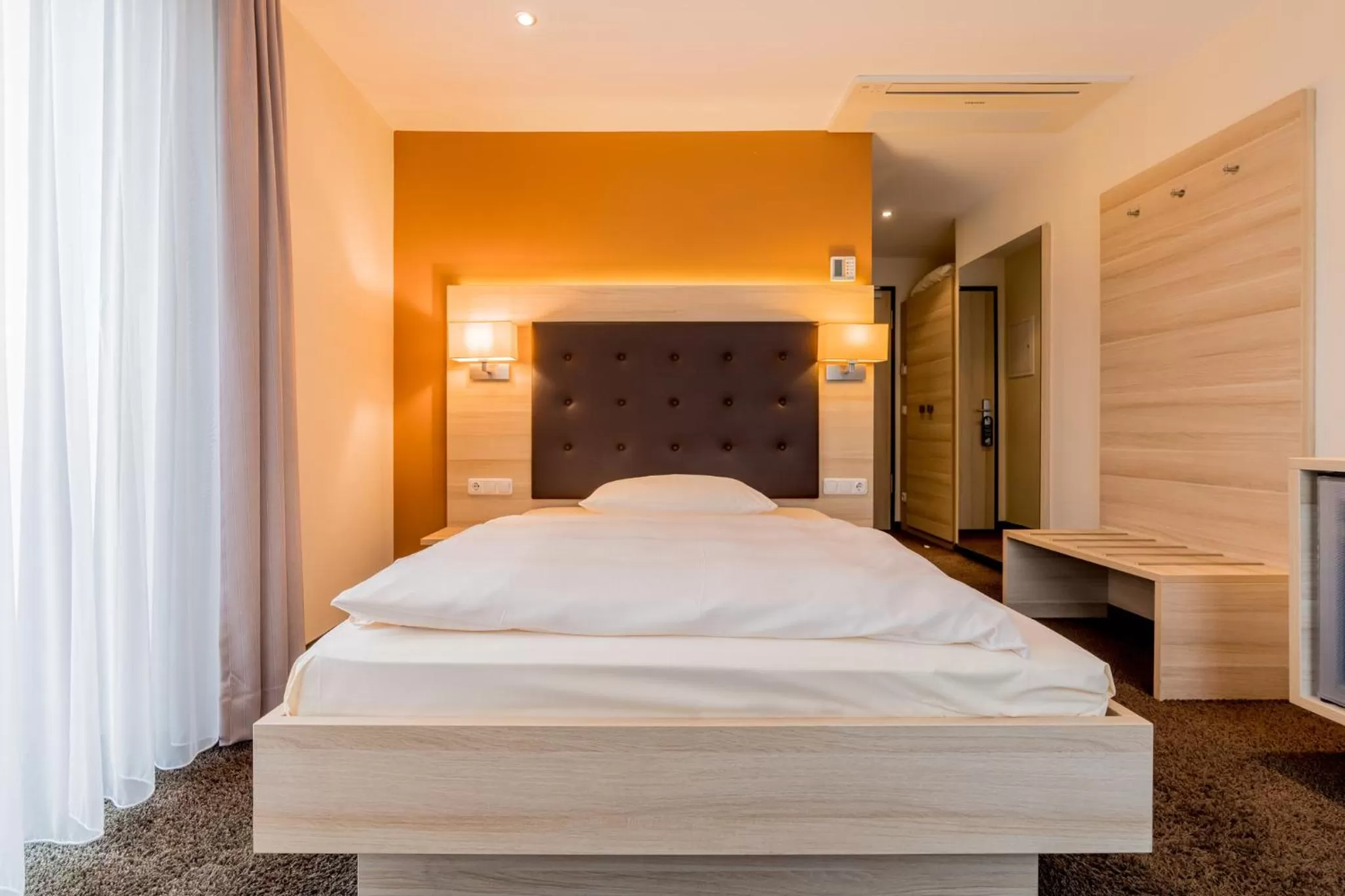 Bed in Hotel Bacchus