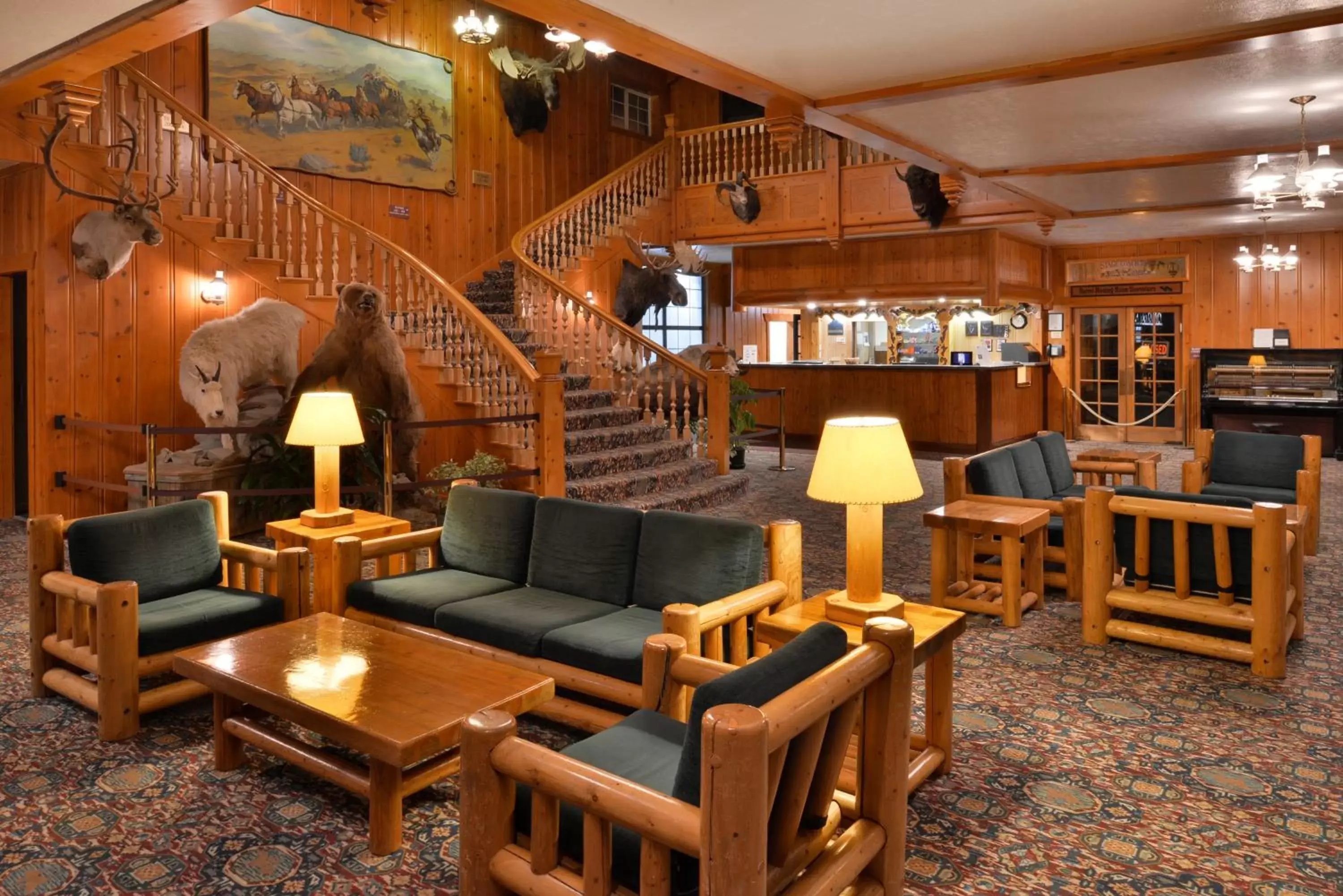 Lobby or reception, Lounge/Bar in Stage Coach Inn