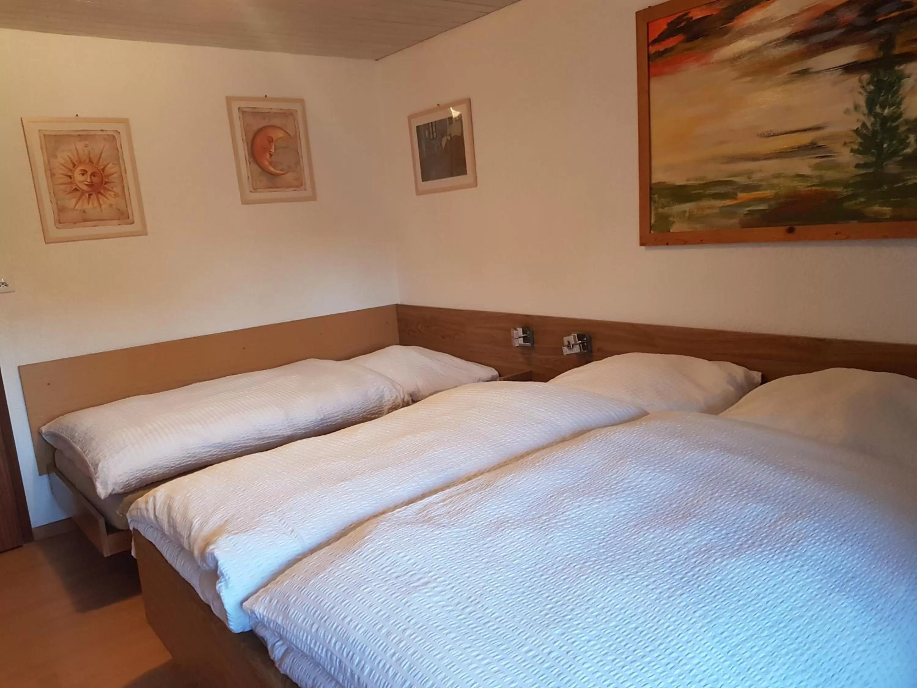 Bed in Garni-Hotel Mühletal