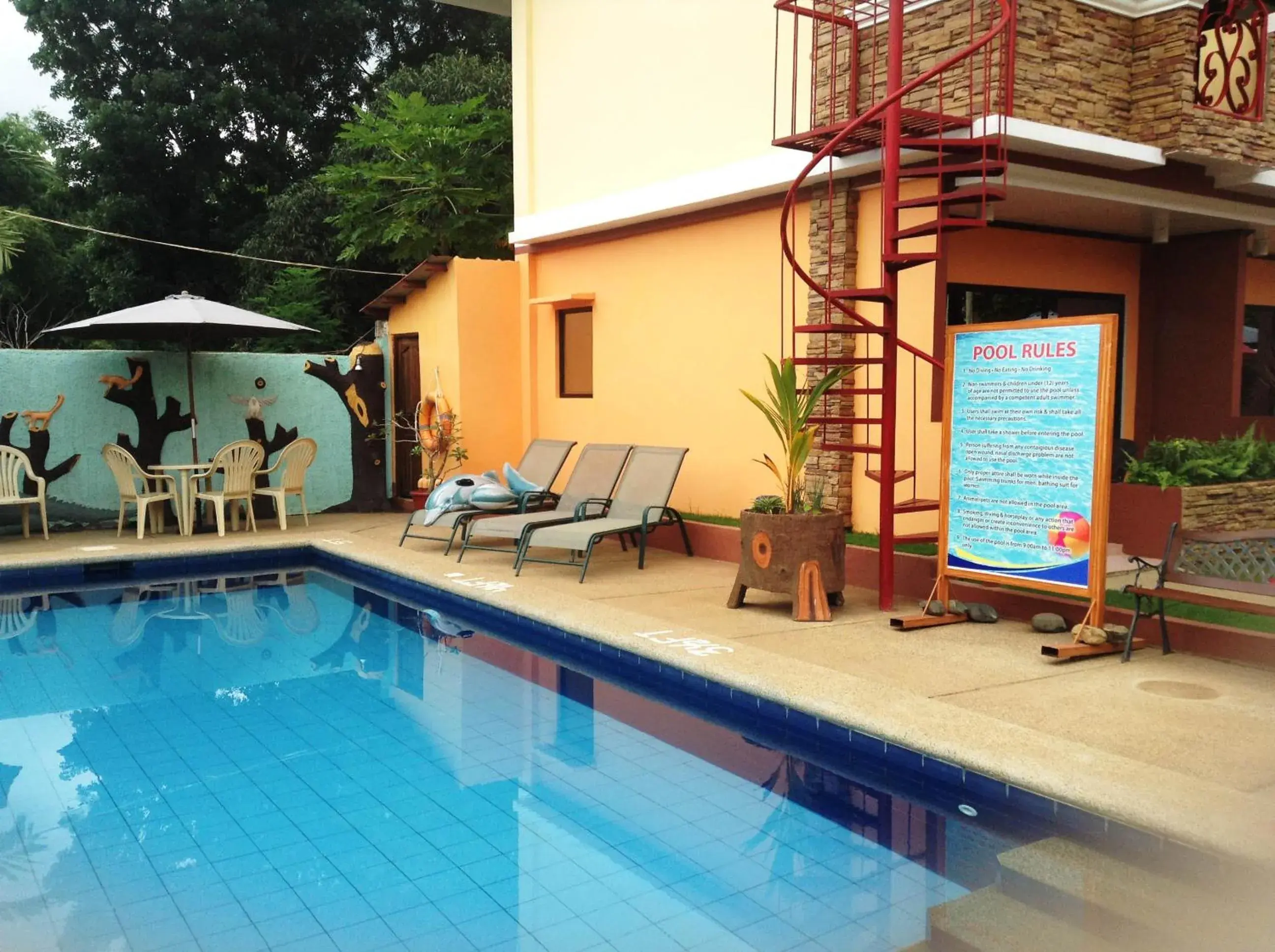 Swimming Pool in Citadel Bed And Breakfast