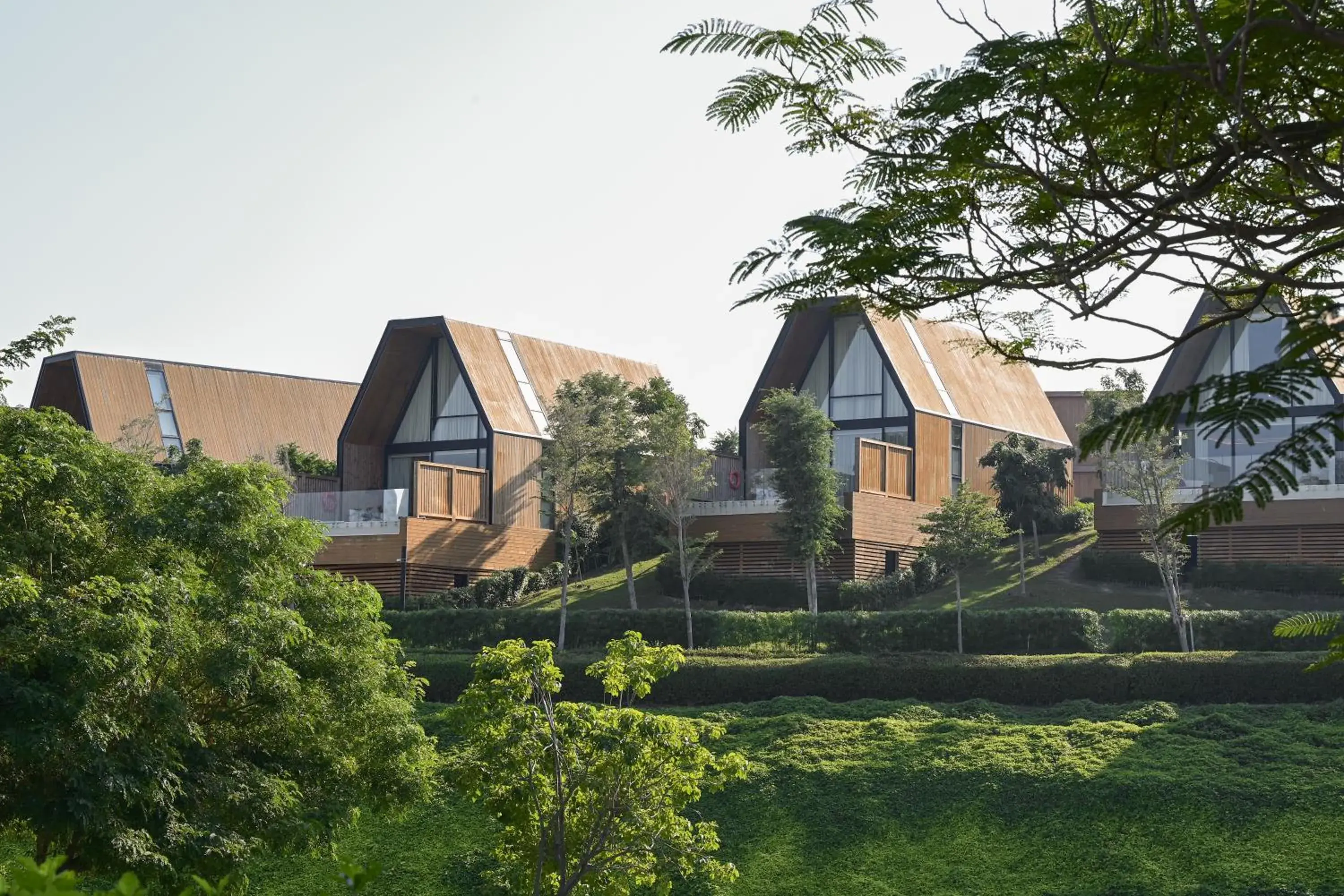 Property building in Katara Hills Doha, Lxr Hotels & Resorts Property building in Katara Hills Doha, Lxr Hotels & Resorts