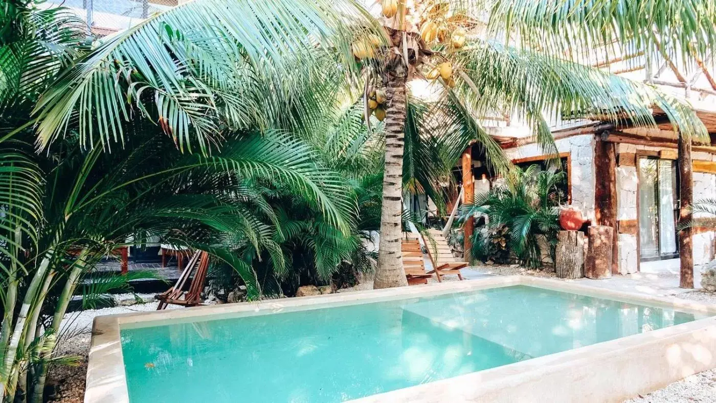 Swimming Pool in La Casa de Mia Tulum