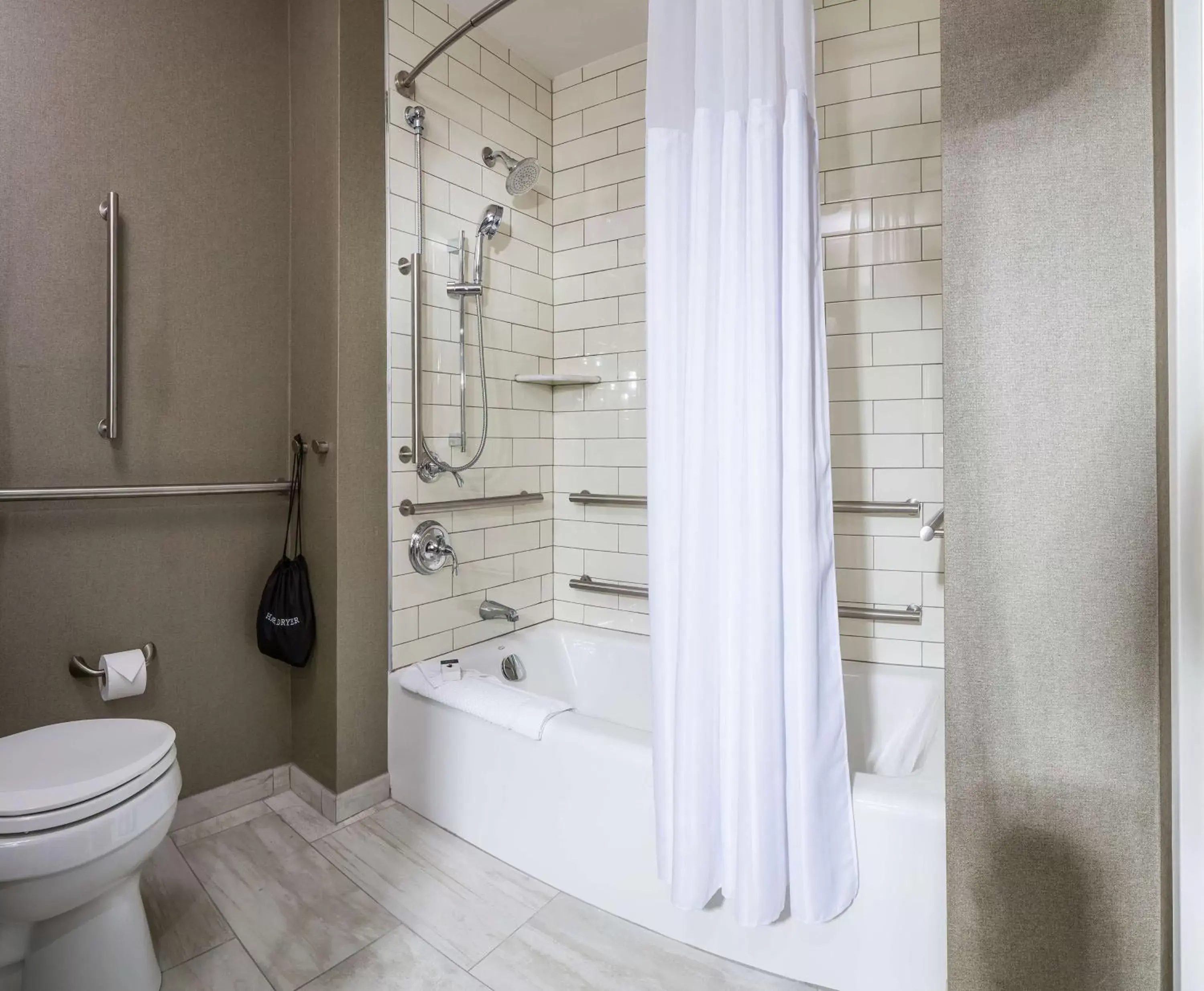 Bathroom in DoubleTree by Hilton Boston-Rockland