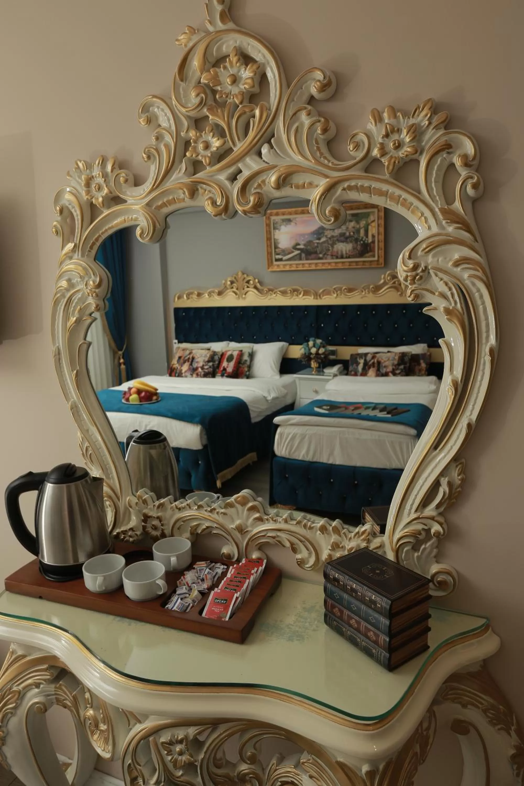 Coffee/tea facilities, Bed in Constantinopolis Hotel