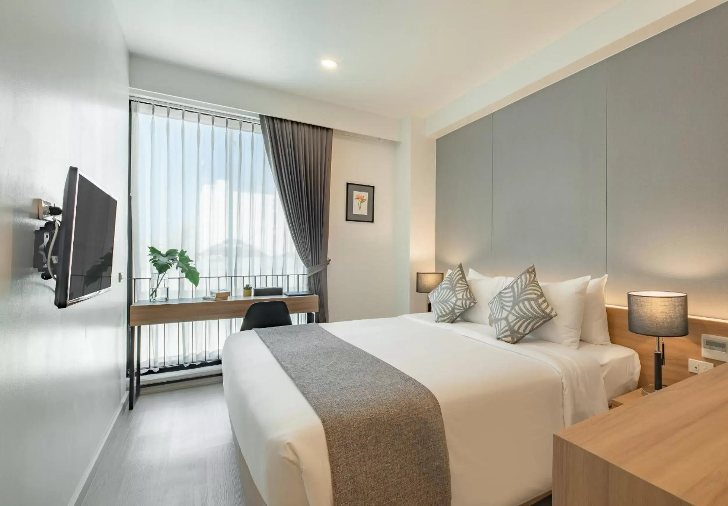 Bedroom, Bed in Nap in chiangmai
